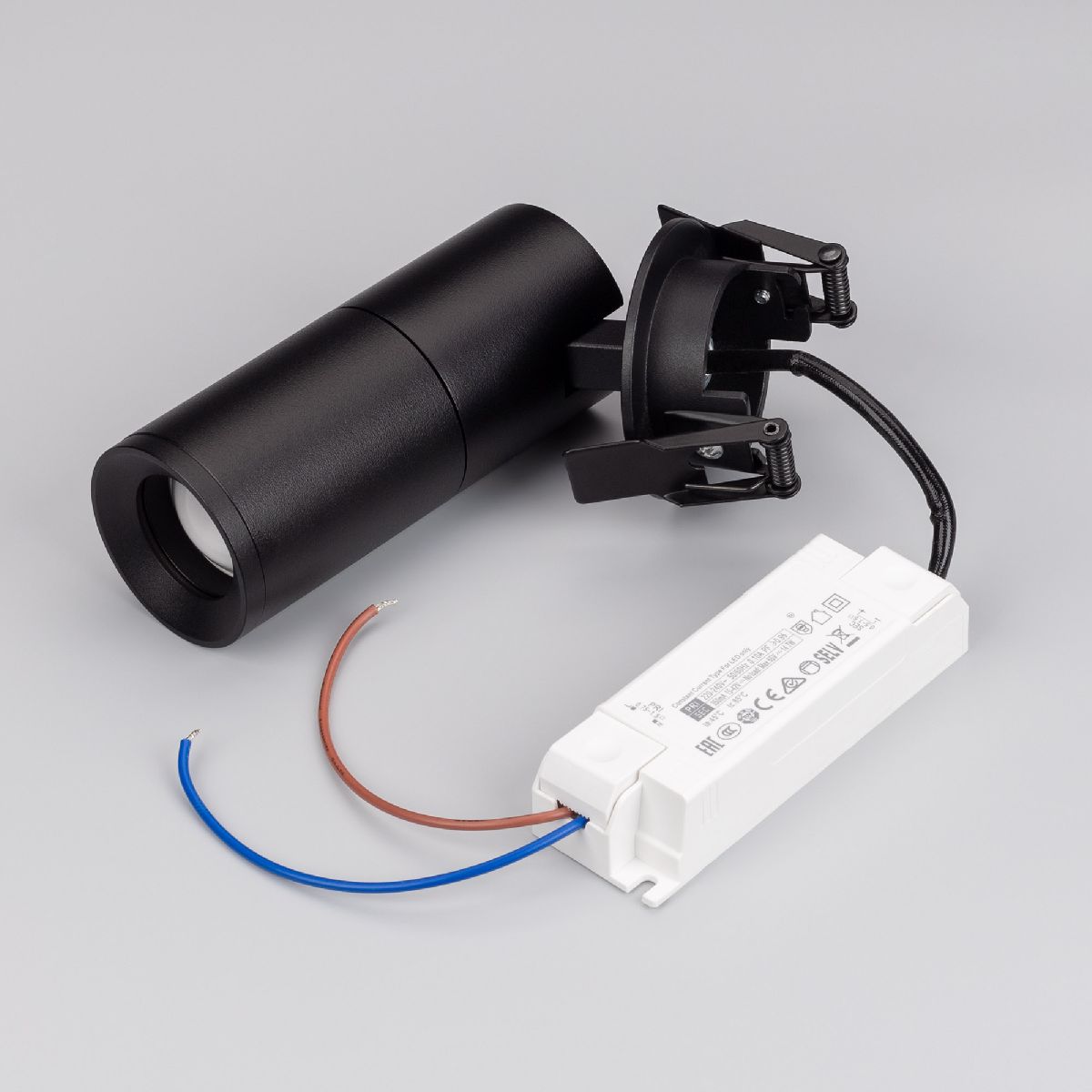 встраиваемый спот arlight lgd-artemis-built-flap-r55-12w warm3000 051796