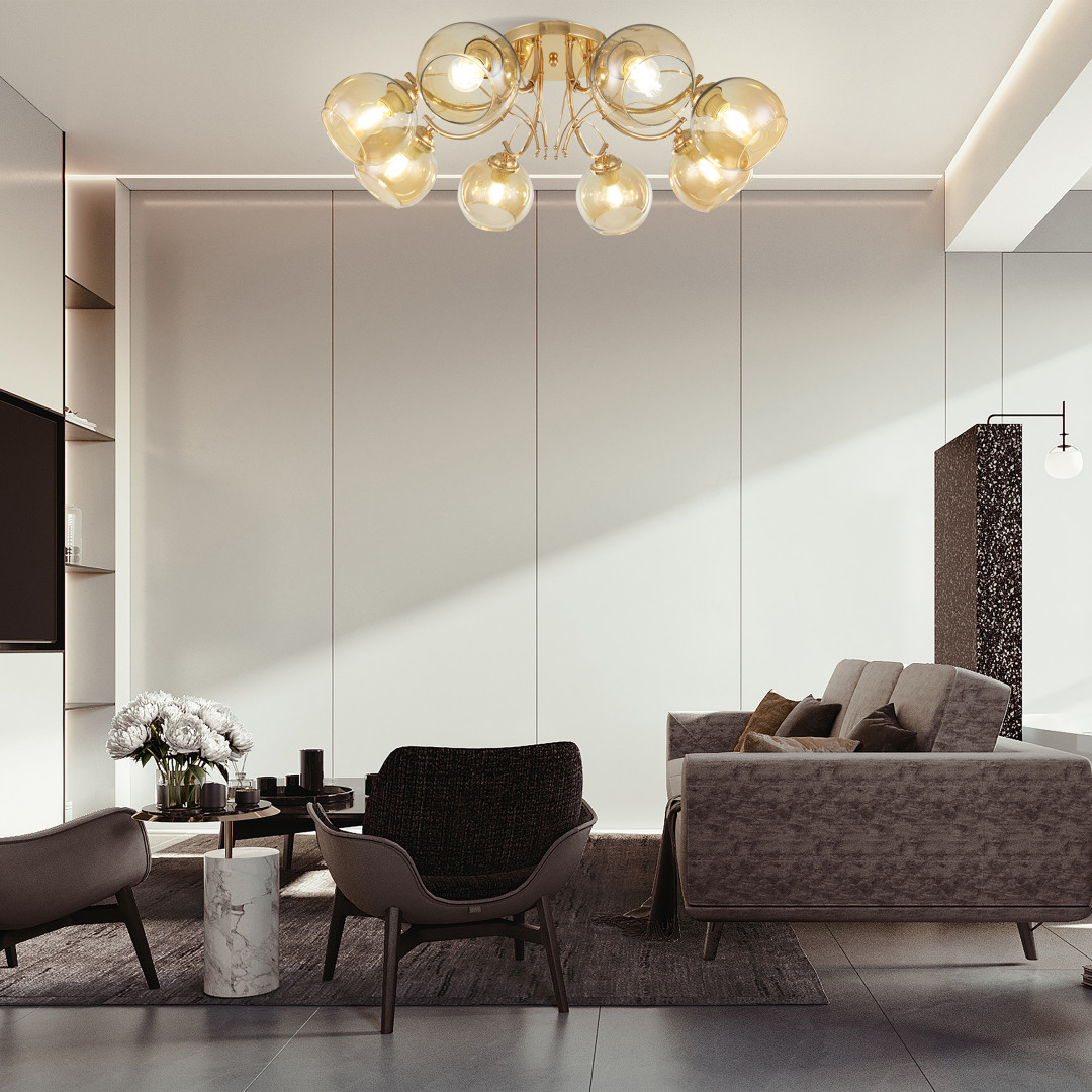 потолочная люстра arte milano napoli 330566/8 fgd