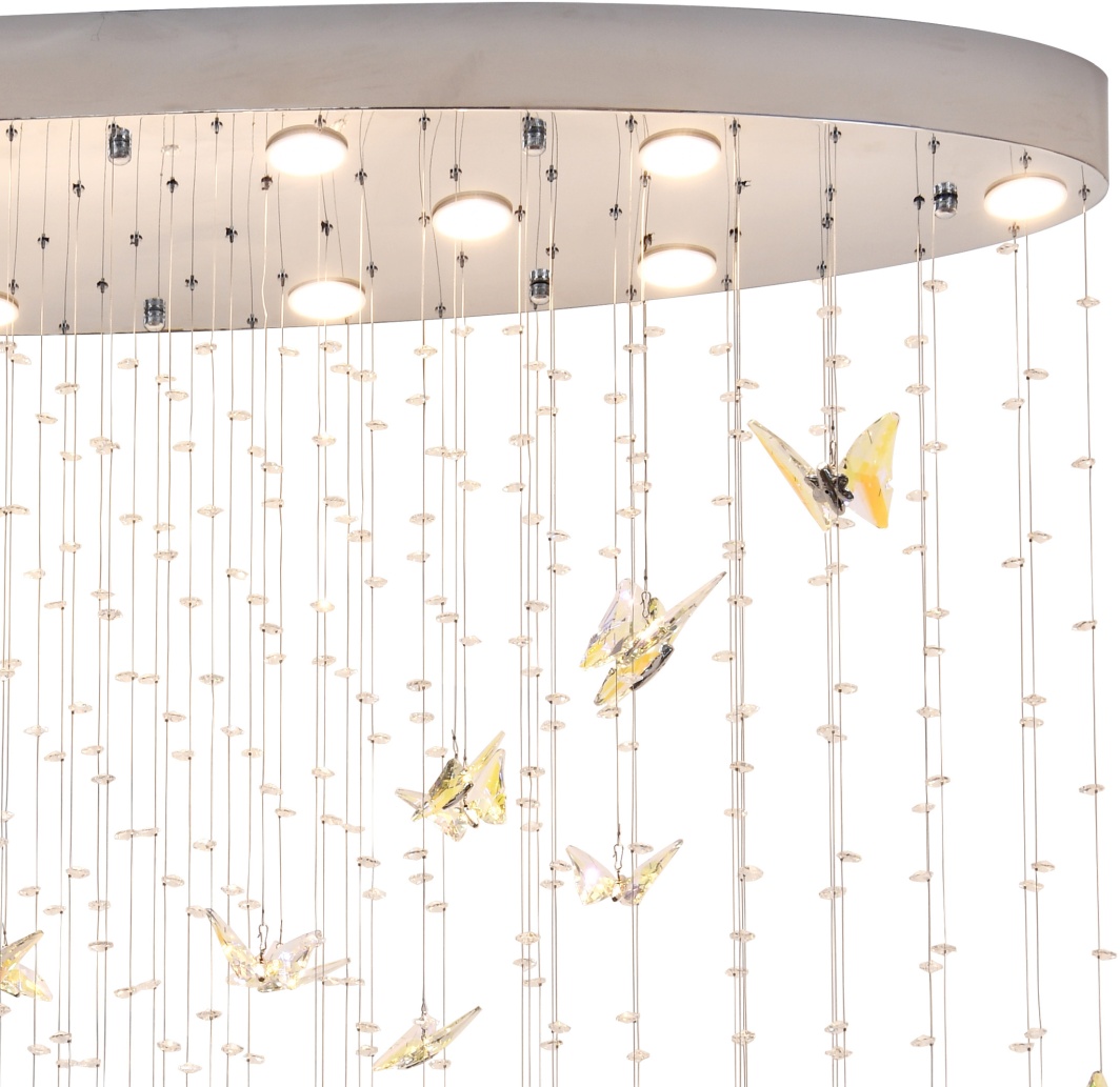 подвесная люстра stilfort кристал флайт 2201/09/12pl