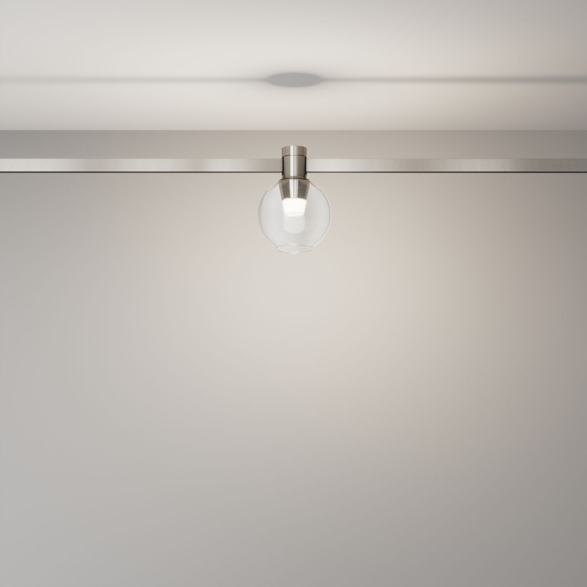 трековый магнитный светильник maytoni bubble tr148-1-3w4k-pt