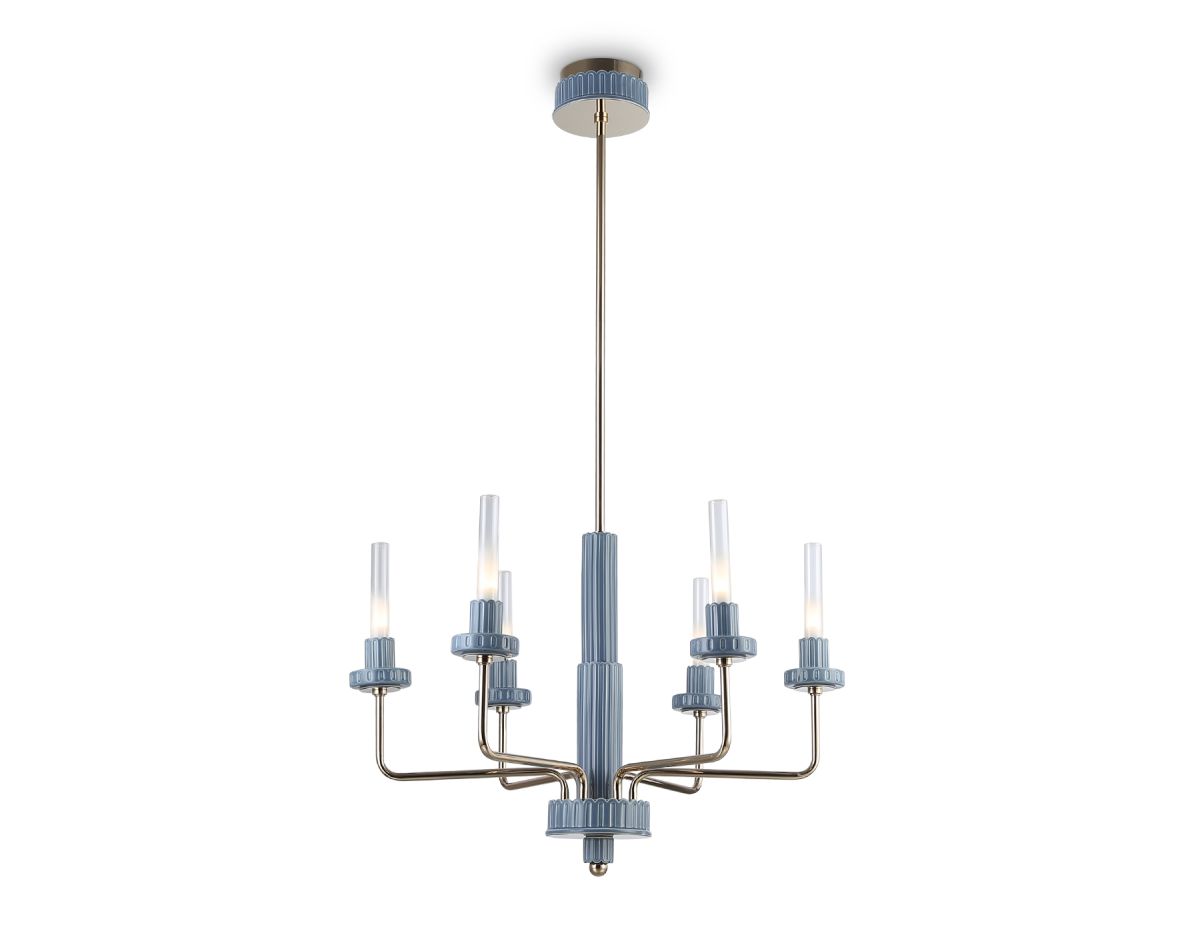 люстра на штанге ambrella light high light ceramo modern lh53124