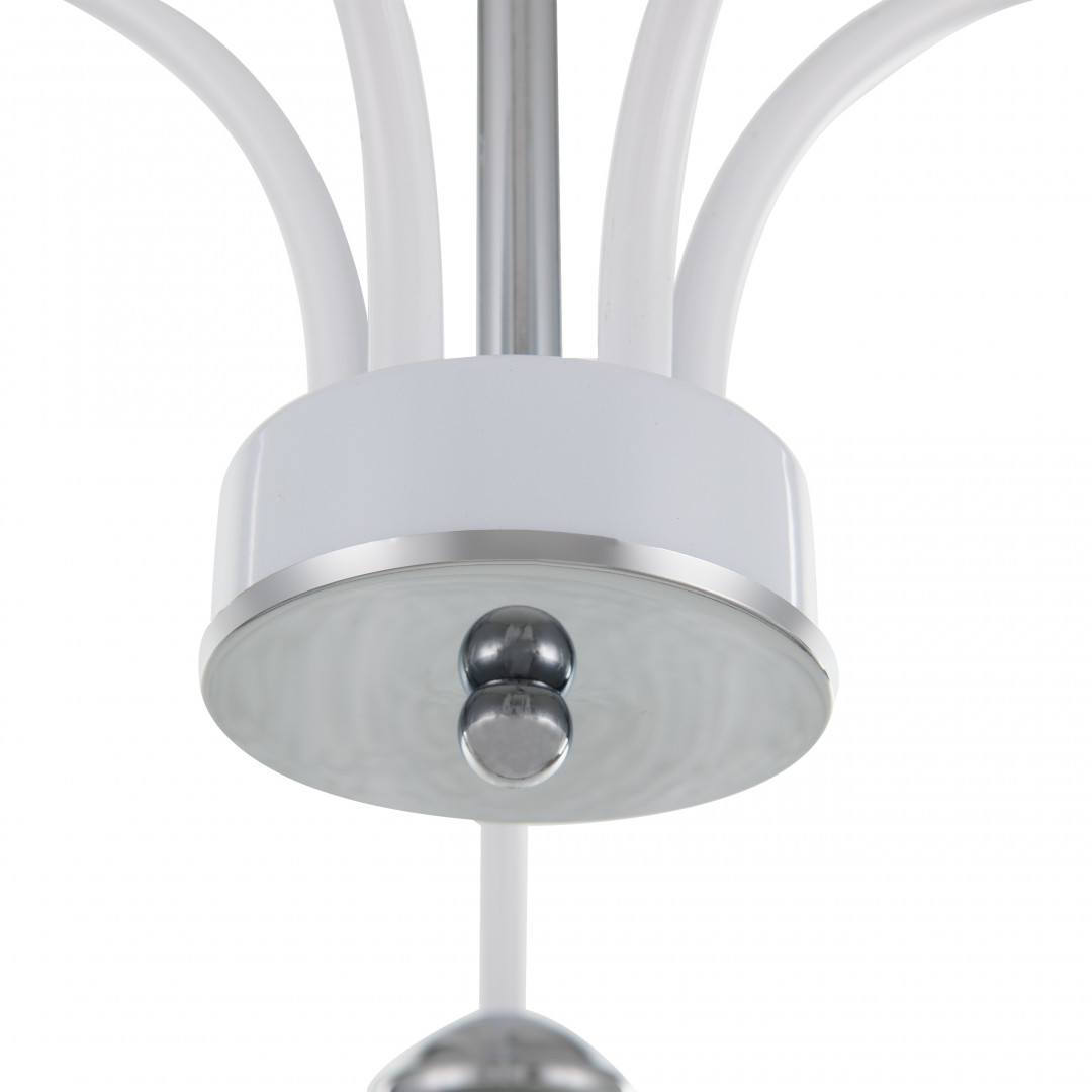 люстра на штанге arte milano napoli 321410/5 cr+wh