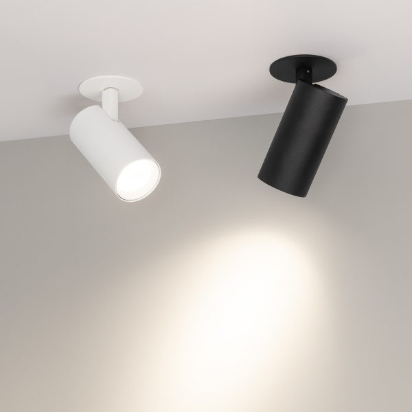 встраиваемый спот arlight lgd-lumos-r55-9w warm3000 034146