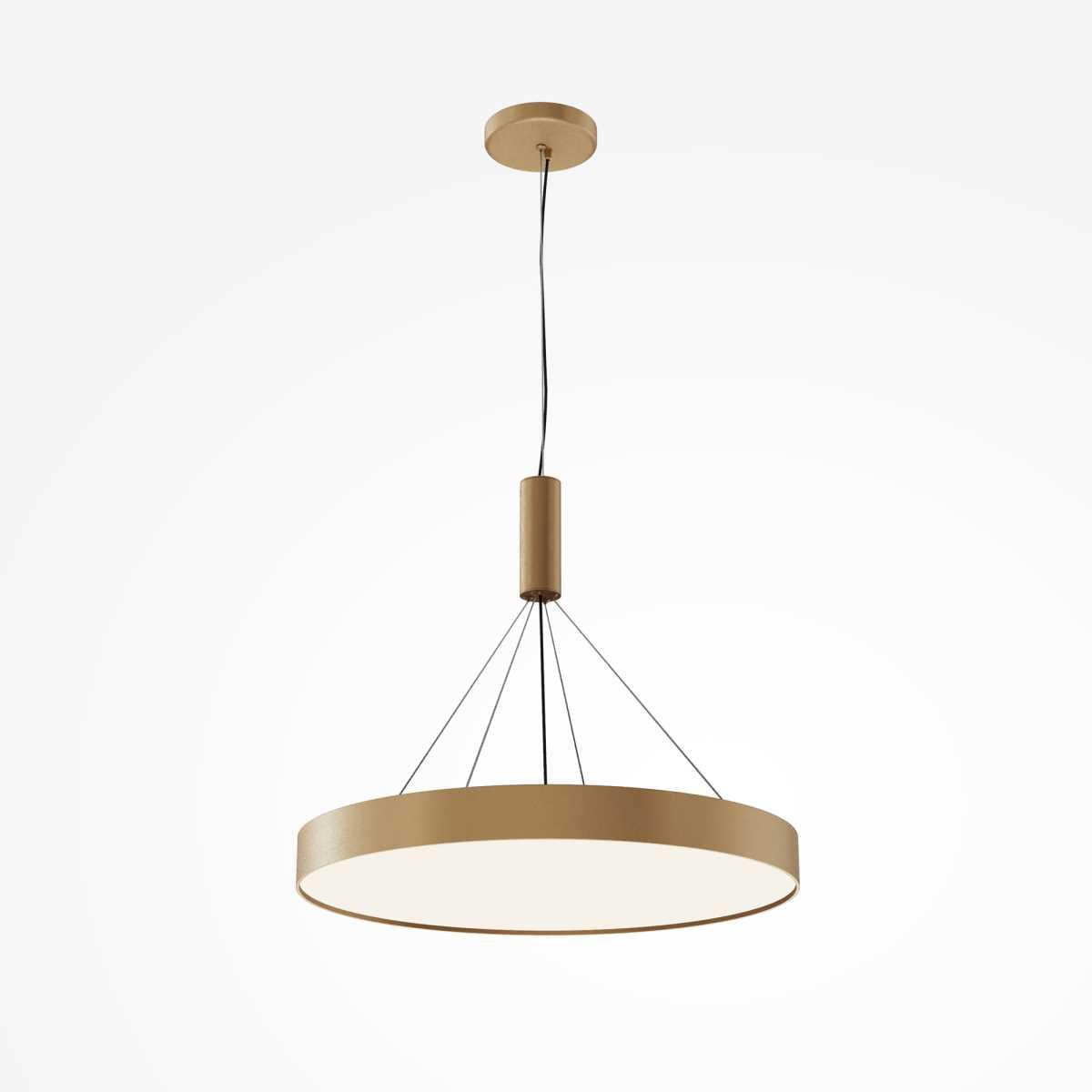 потолочный светодиодный светильник maytoni zon c032cl-90w4k-rd-mg