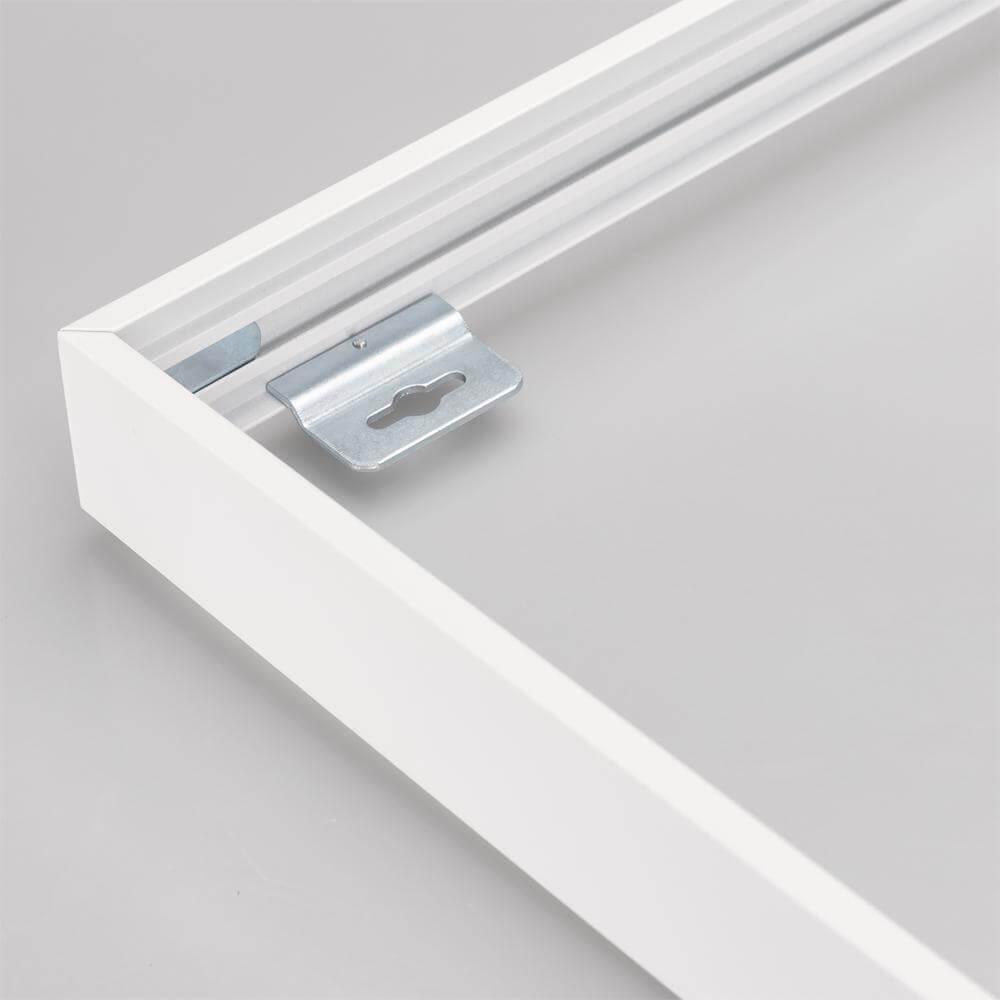 рамка для накладной установки панелей arlight sx6060a white 026610