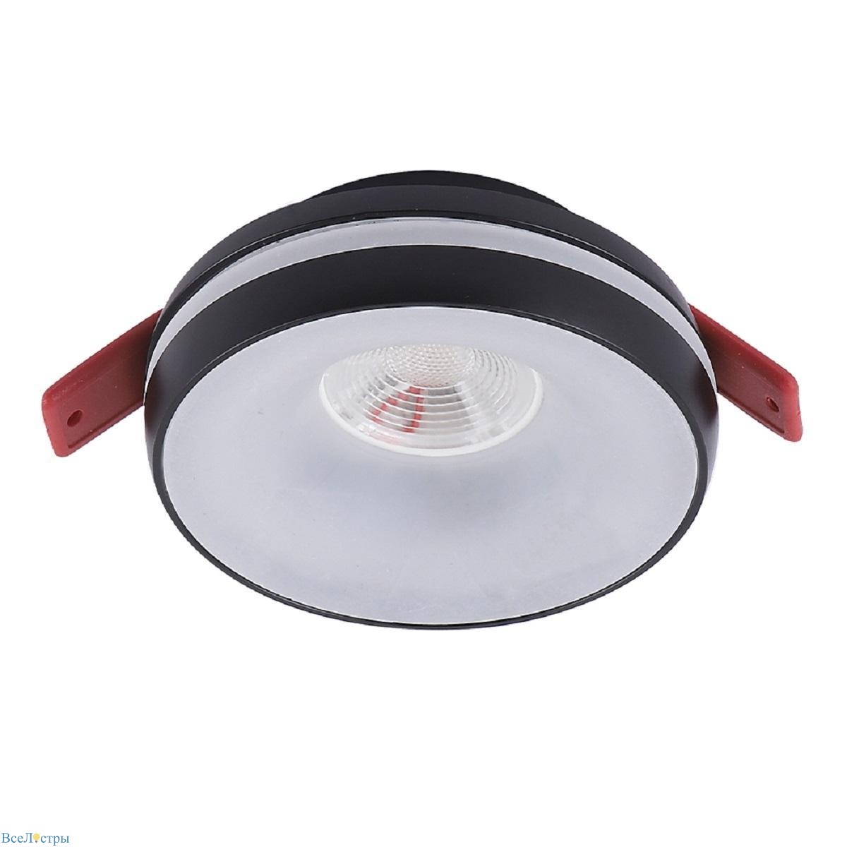 встраиваемый светильник crystal lux clt 063c1 bl
