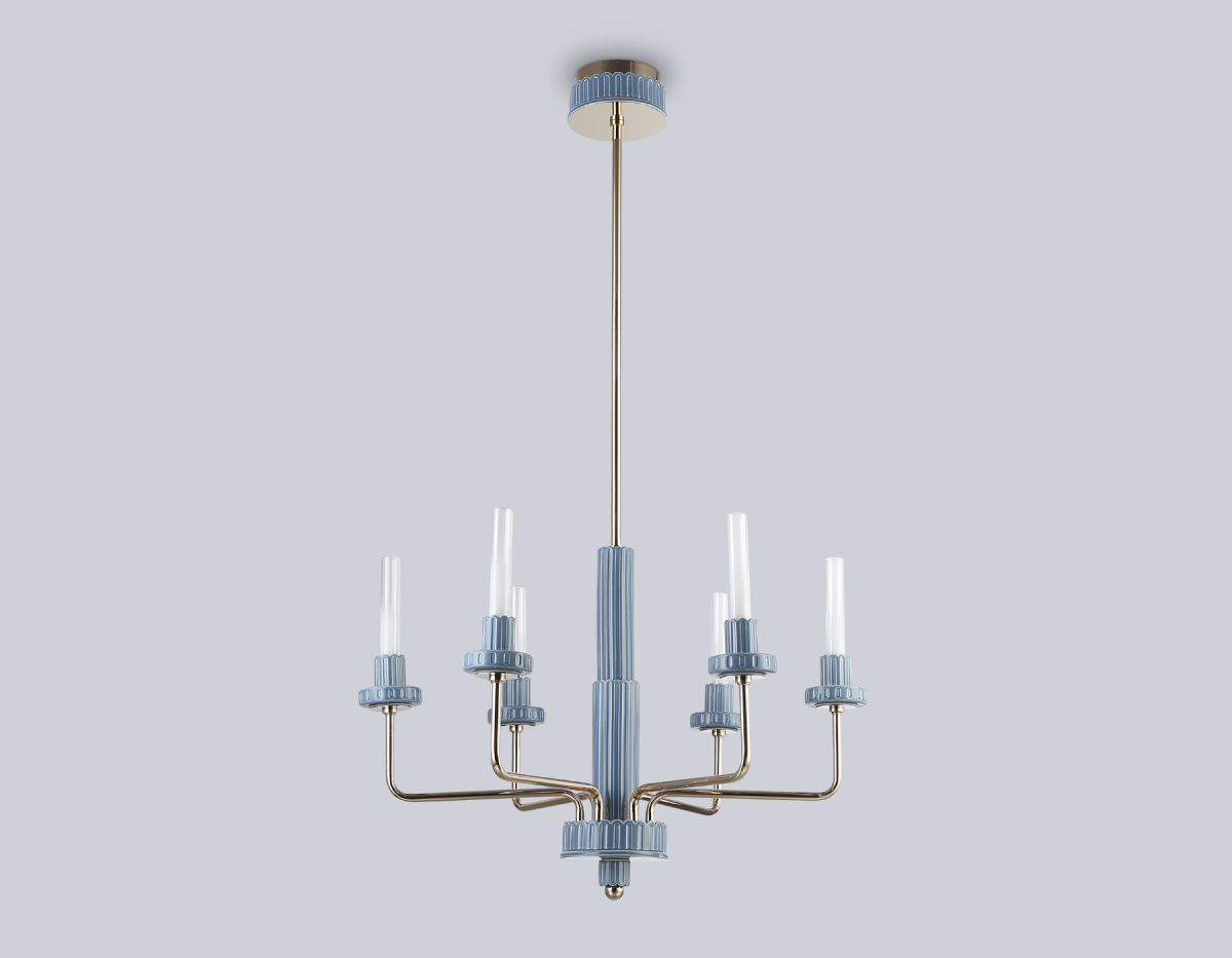 люстра на штанге ambrella light high light ceramo modern lh53124