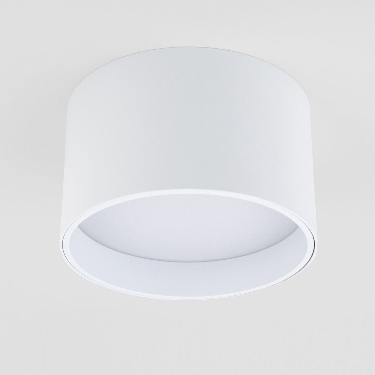 потолочный светодиодный светильник elektrostandard banti 25123/led 13w 3000k белый a063927