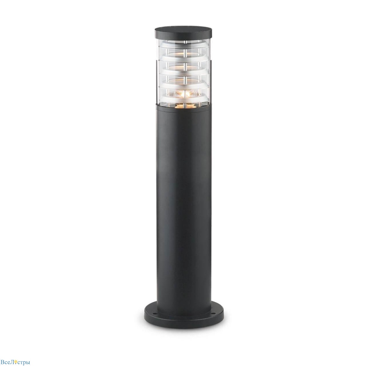 уличный светильник ideal lux tronco pt1 h40 nero 248295