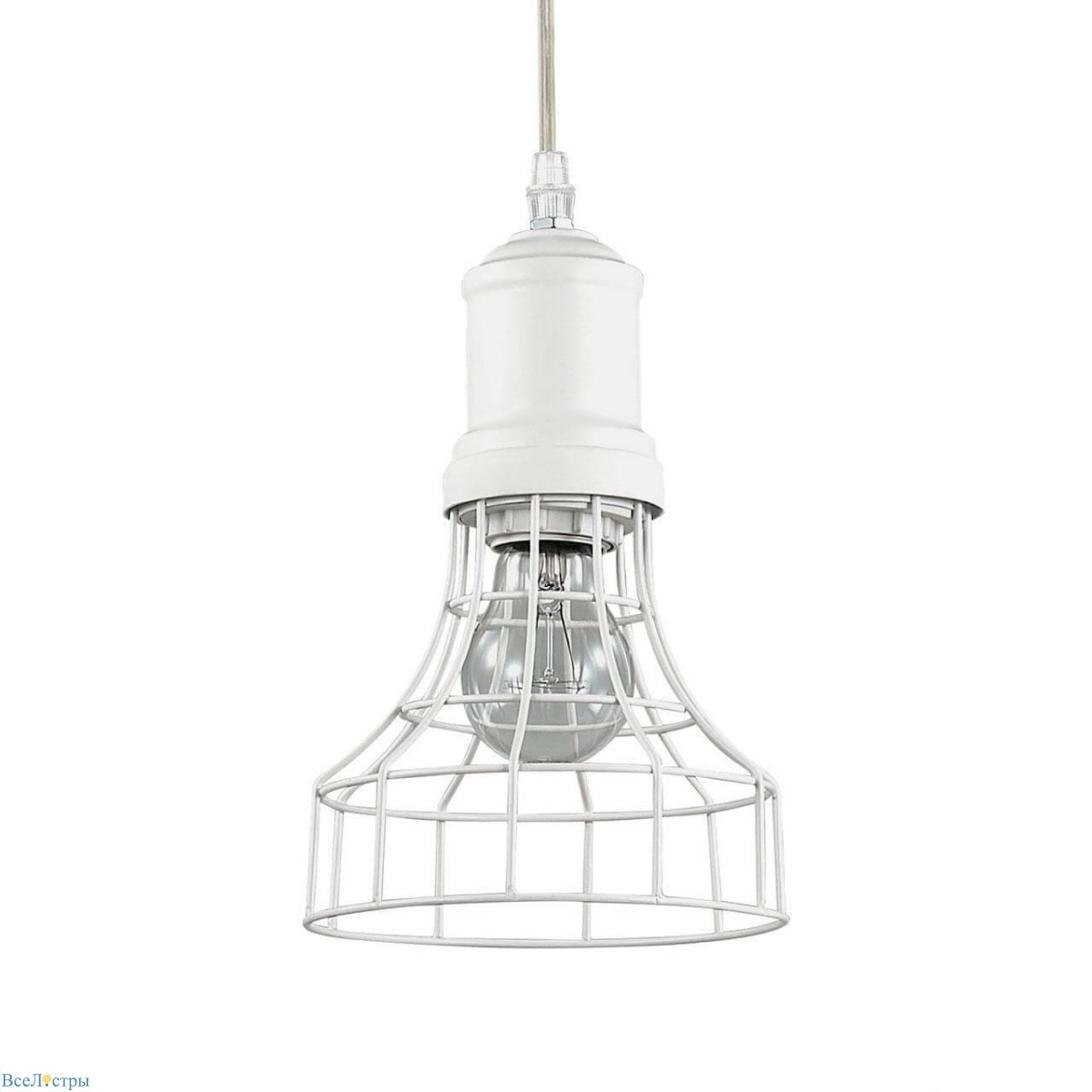 подвесной светильник ideal lux cage sp1 plate 122632
