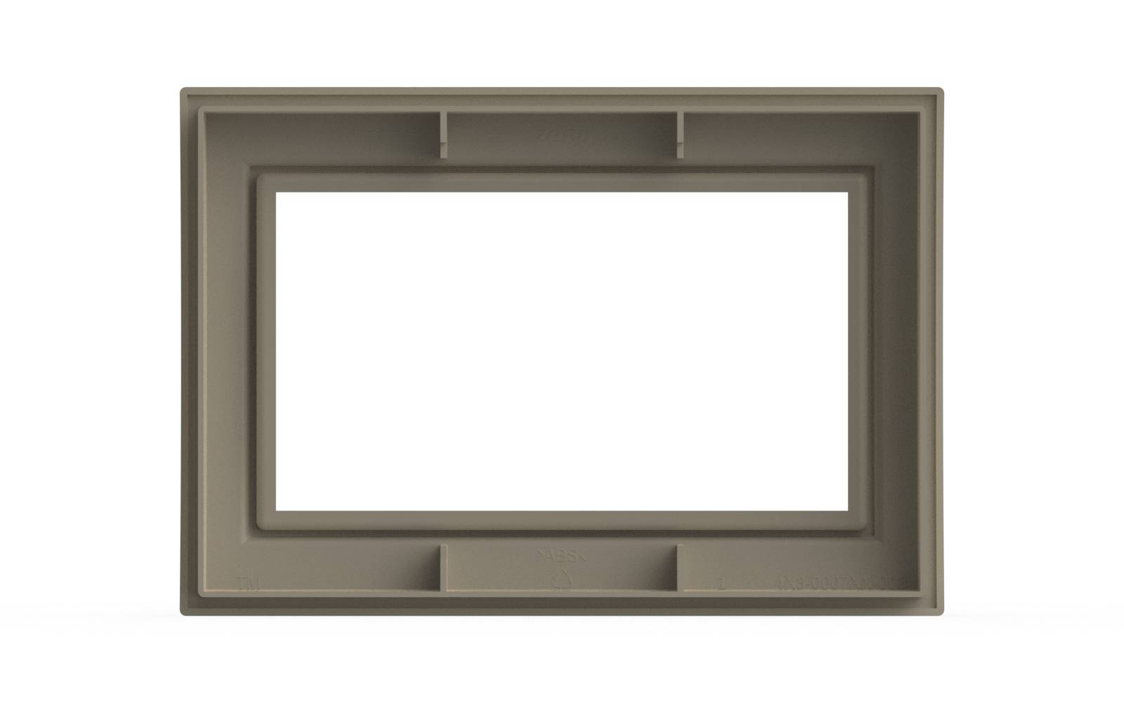 рамка для двухместной розетки с заземлением elbi zena 608-010300-907