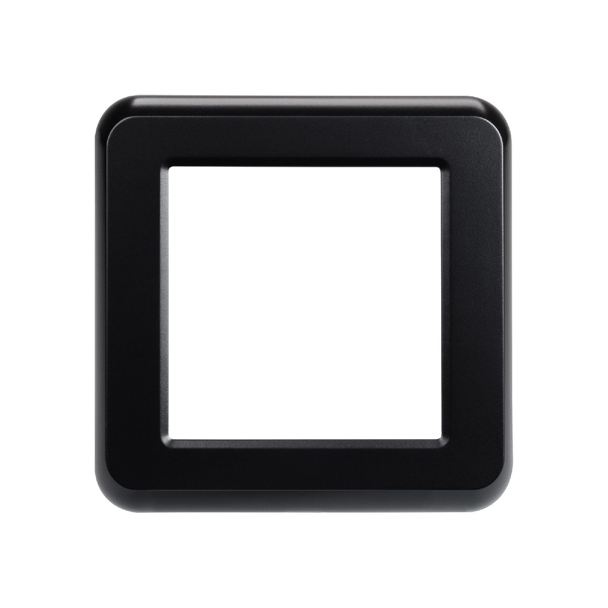 рамка одноместная arlight frm-versa-pl-1-bk 043768