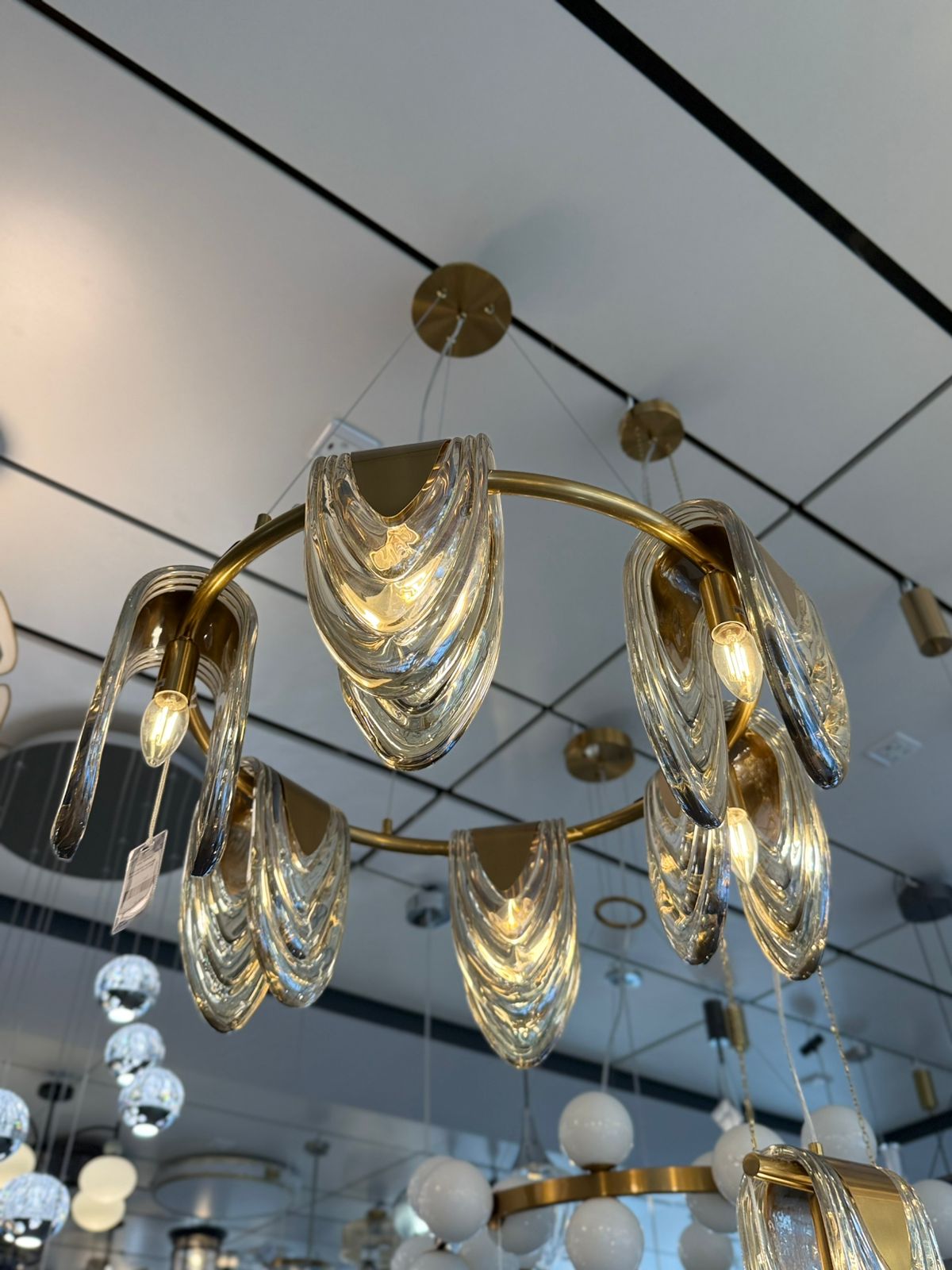 подвесная люстра lumion ochre 6515/6