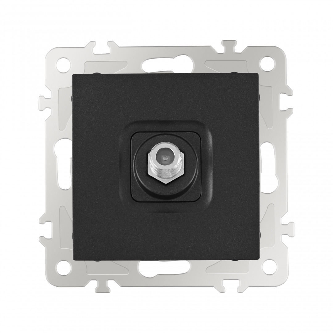 розетка sat tv arte milano 206.42-1.black