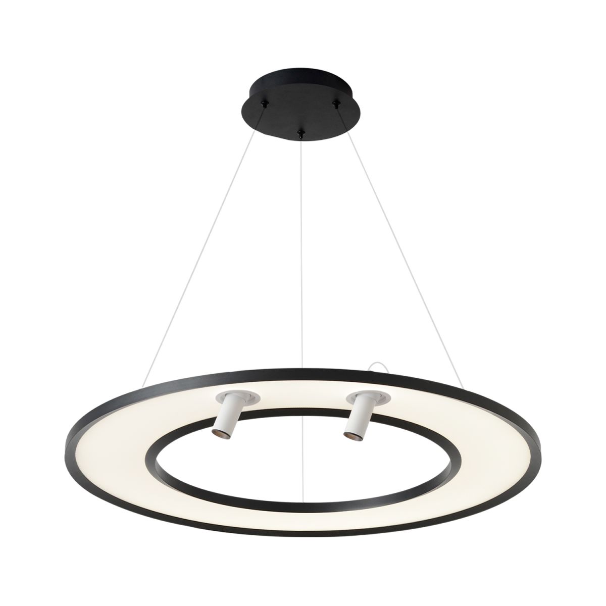 подвесной светильник crystal lux contour sp50w led black