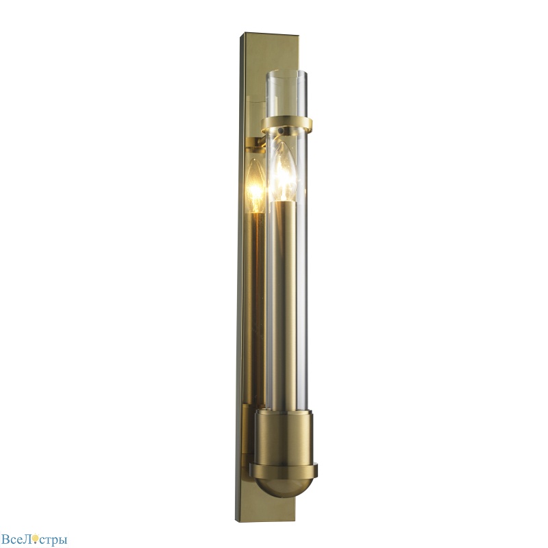 настенный светильник delight collection wall lamp 88042w brass