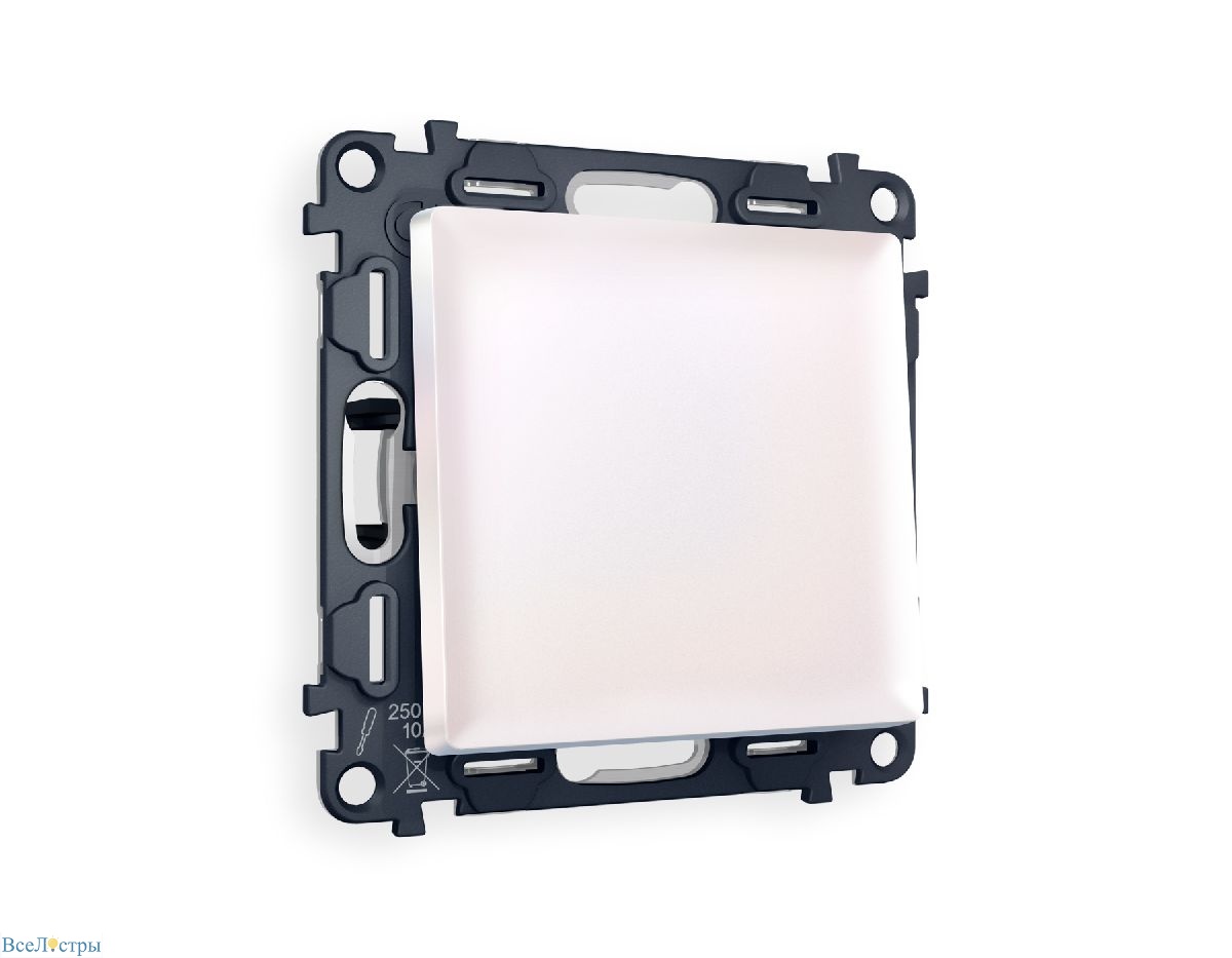 комплект механизма 1-кл выключателя ambrella volt alfa ma201010