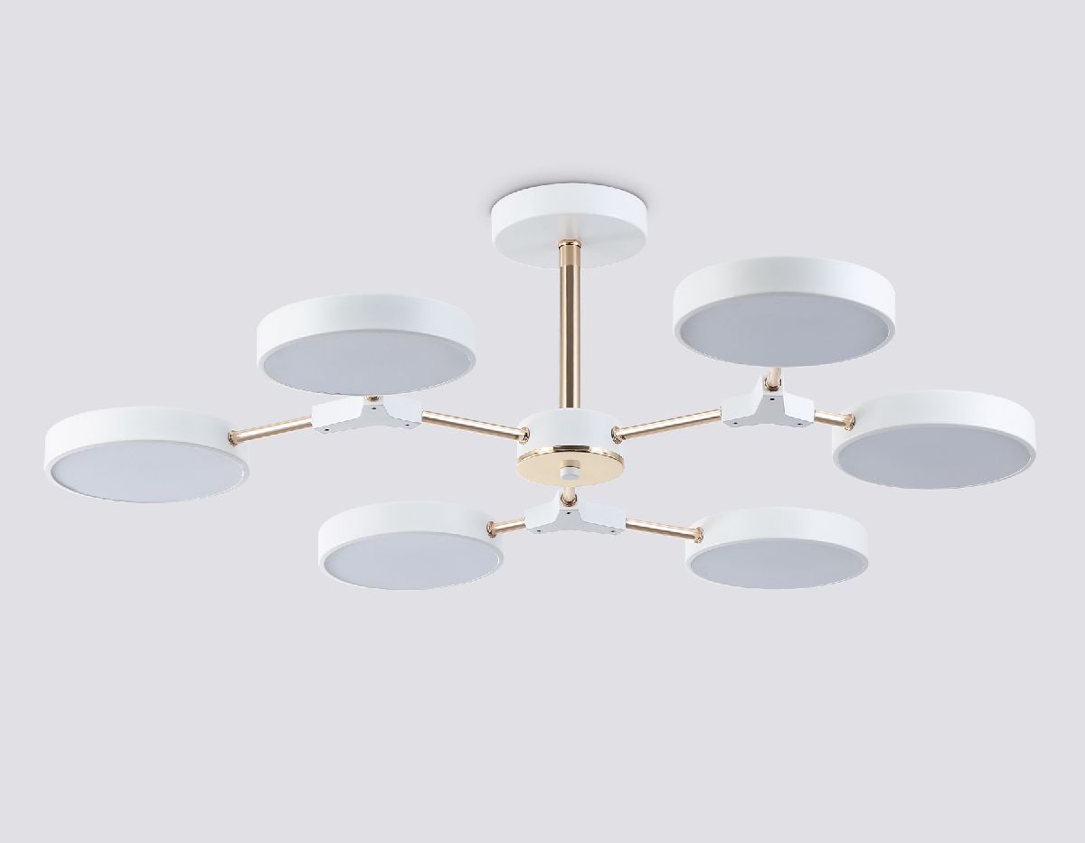 люстра на штанге ambrella light linetech comfort fl516333