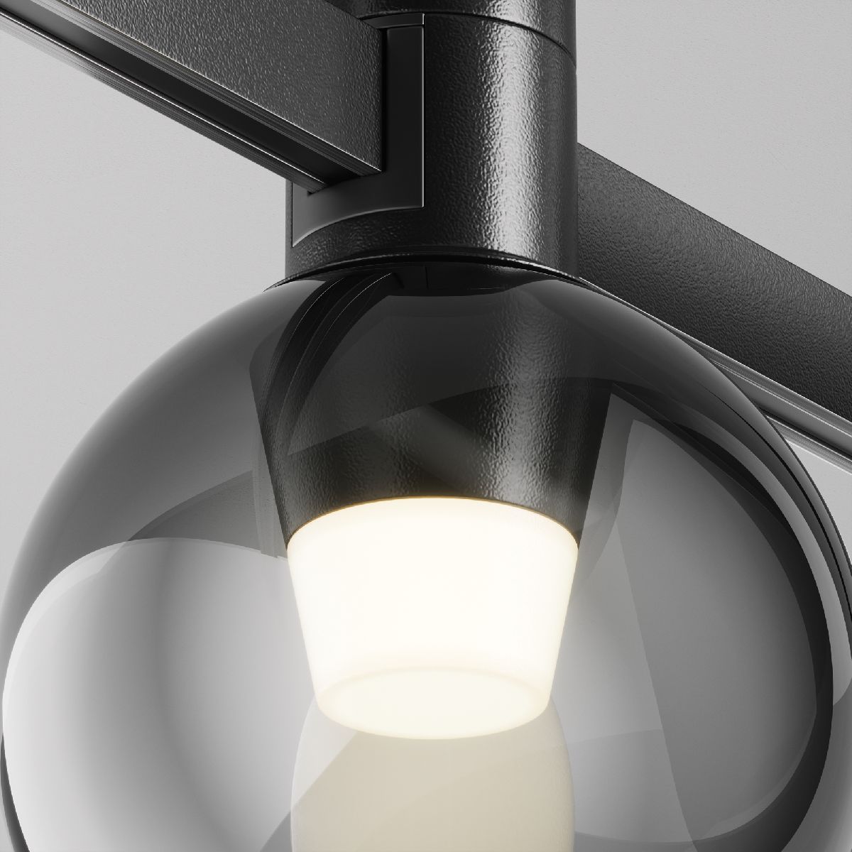 трековый светильник maytoni bubble tr148-1-3w3k-b