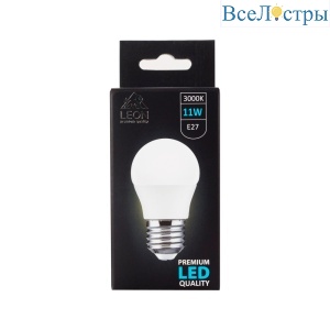 LE-G45-11W-3000K-E27