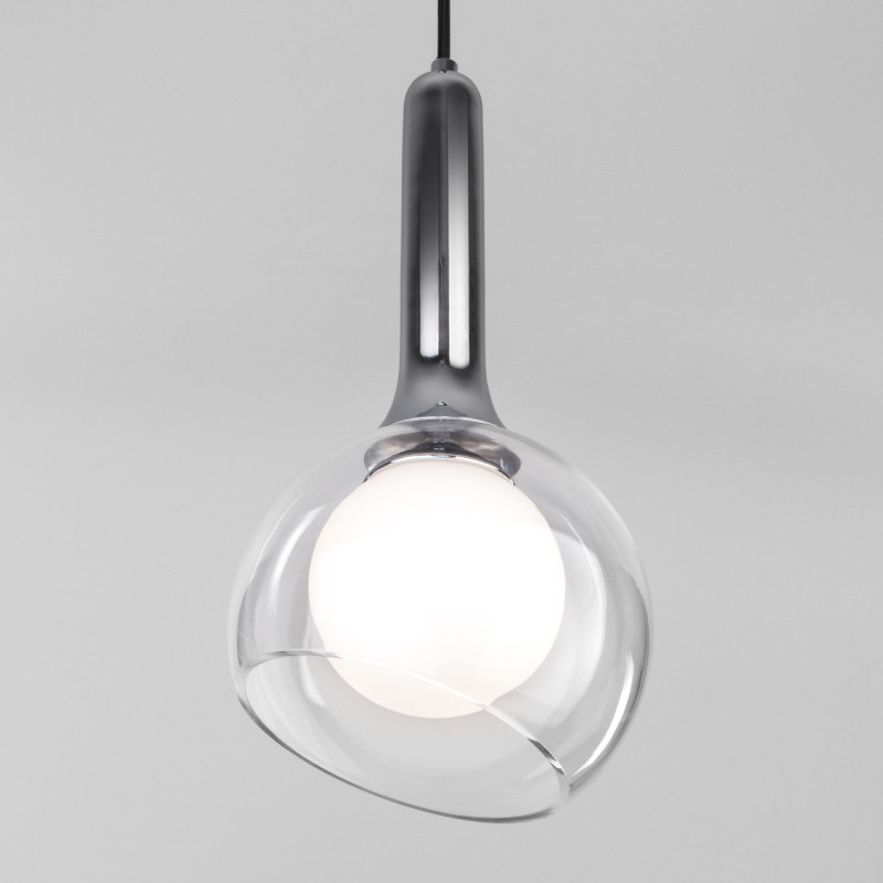 подвесной светильник eurosvet 50188/1 хром