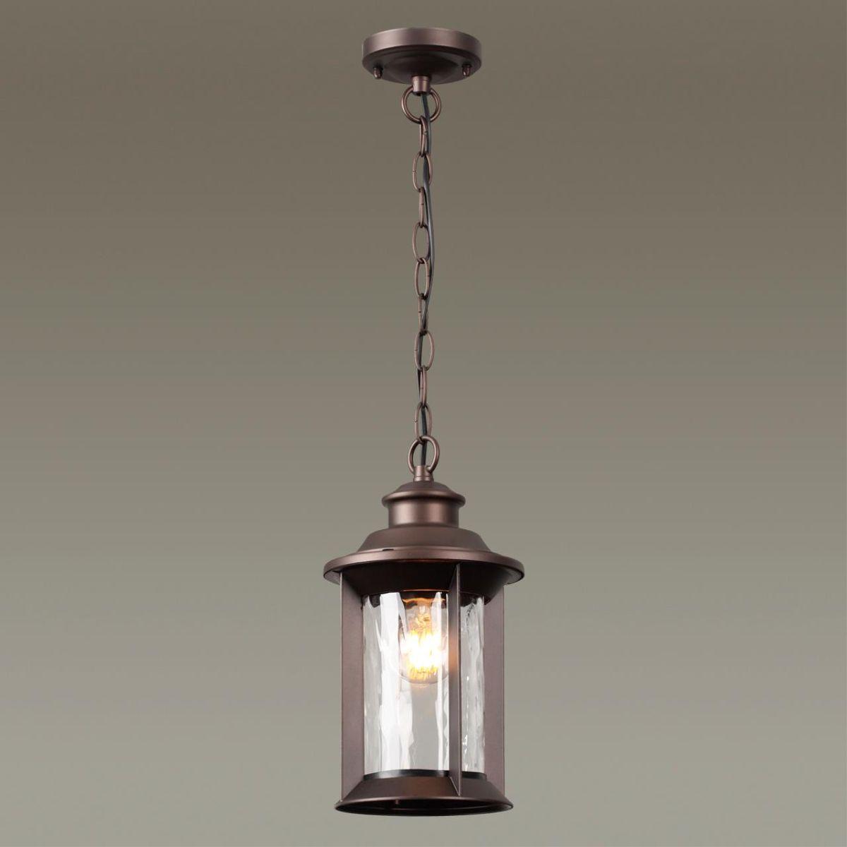 уличный подвесной светильник odeon light nature mavret 4961/1