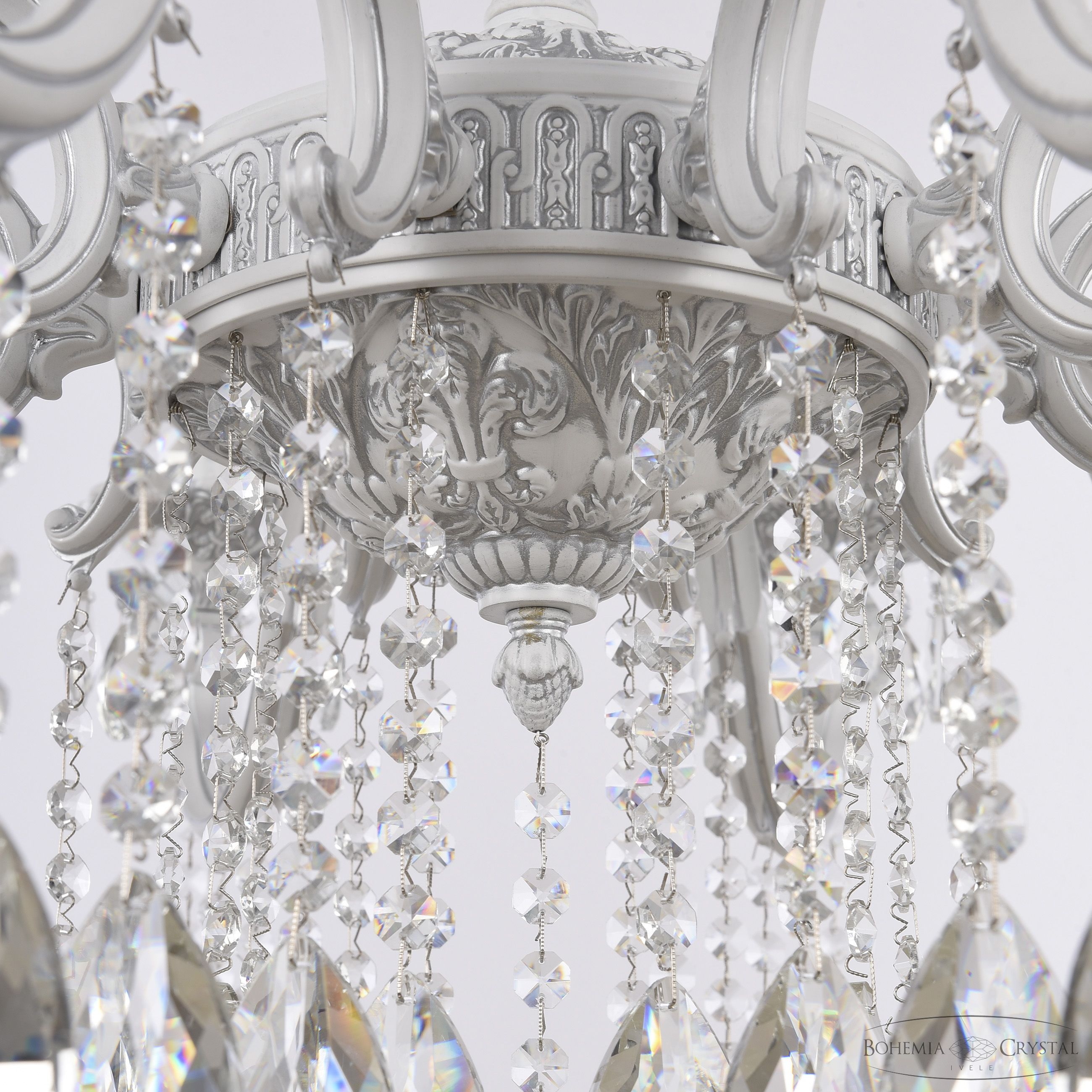 подвесная люстра bohemia ivele crystal al78101/10/300 a wmn