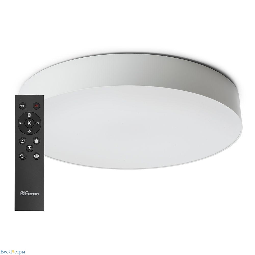 потолочный светодиодный светильник feron simple matte al6200 48071