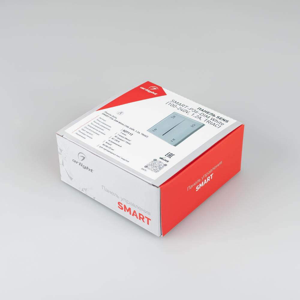 панель управления arlight sens smart-p36-dim white 027113