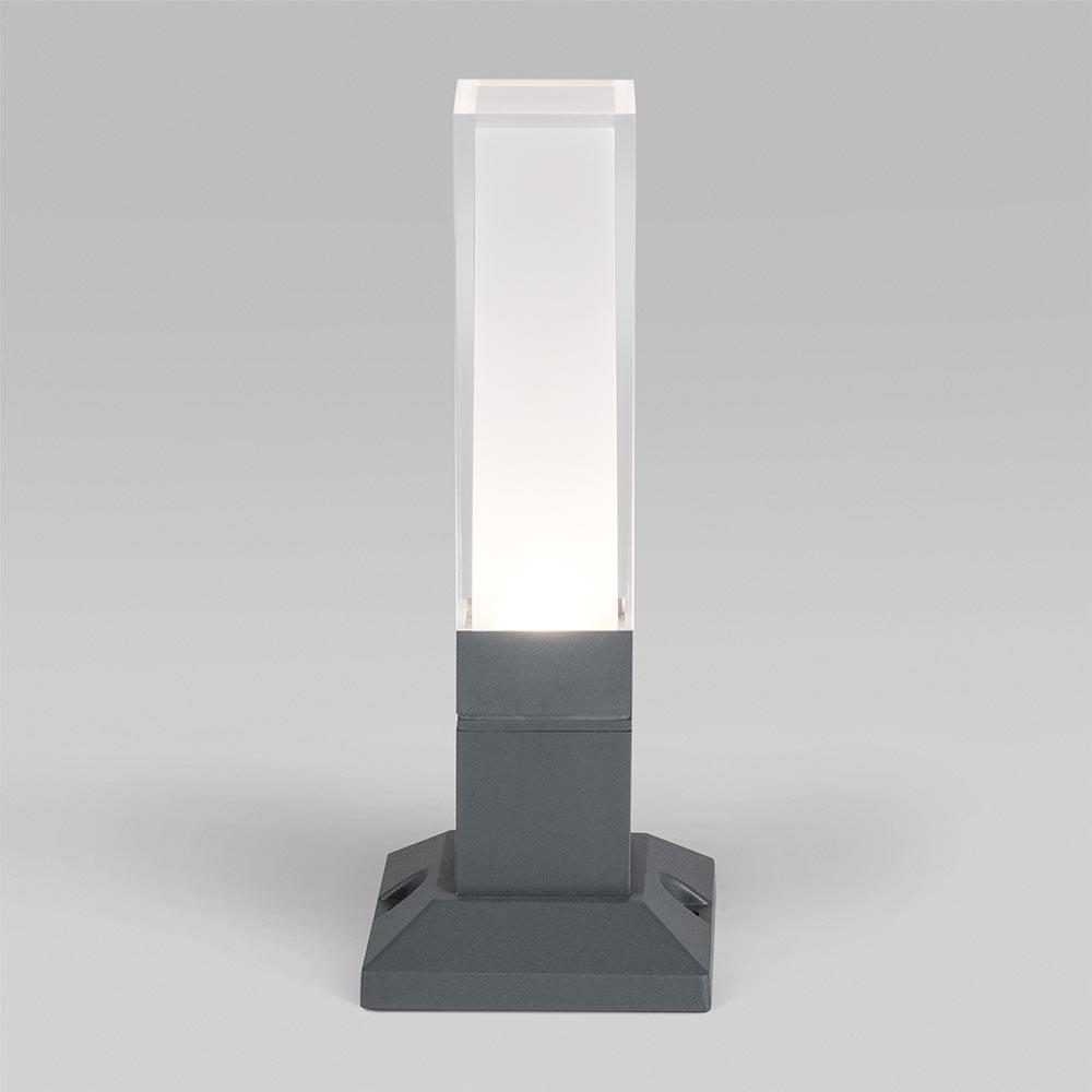 уличный светодиодный светильник elektrostandard 1536 techno led серый 4690389168758