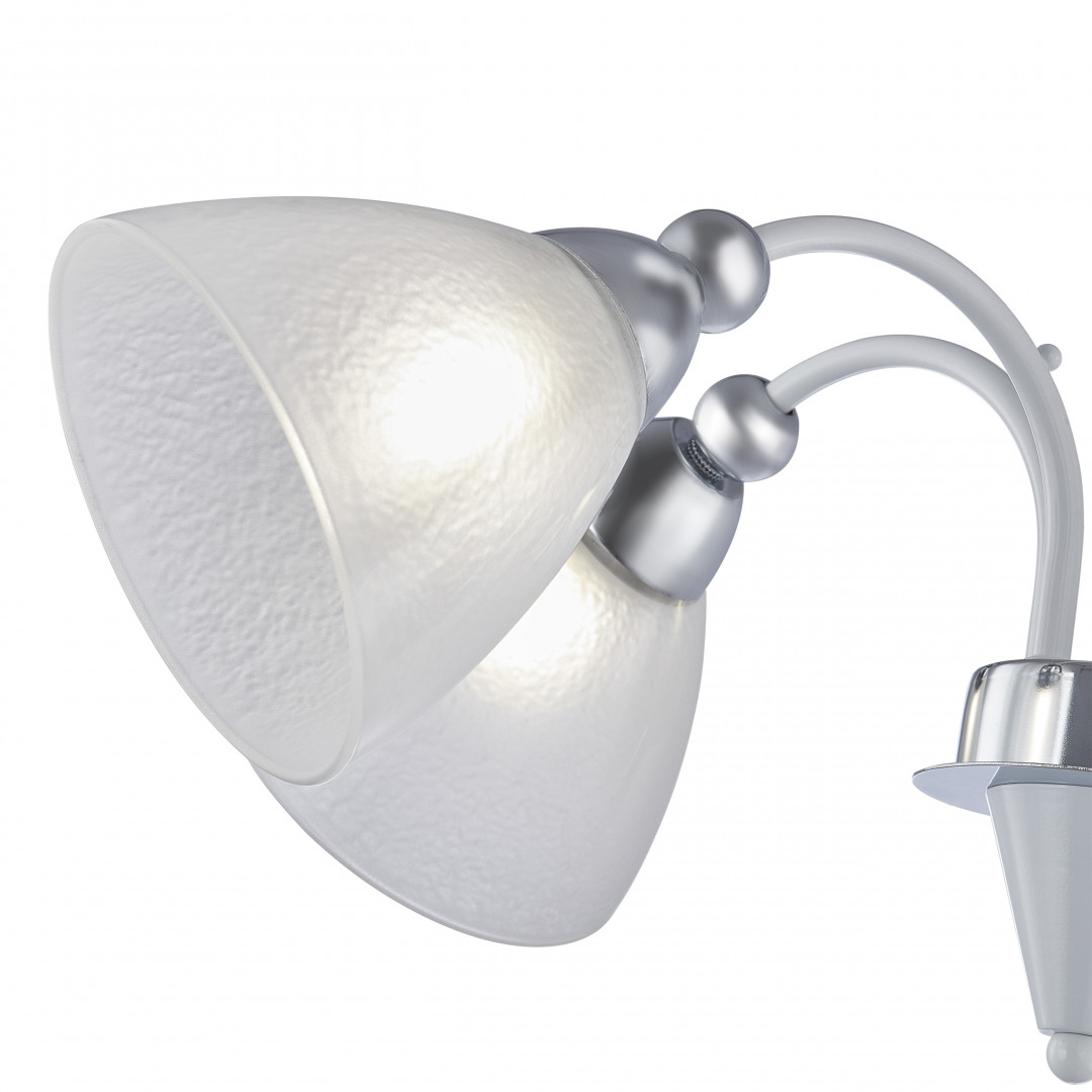 люстра на штанге arte milano napoli 326008/5 wh+cr