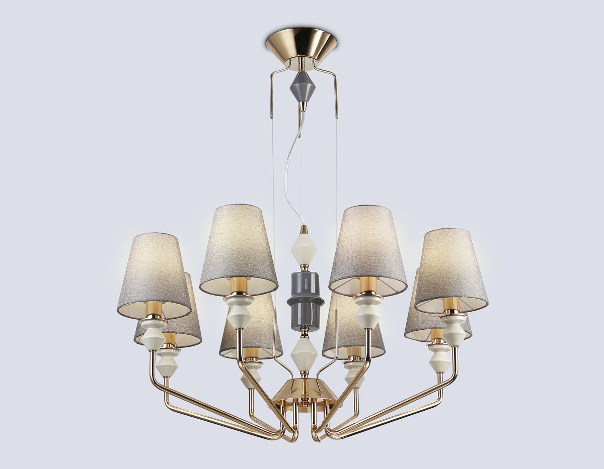 подвесная люстра ambrella light high light ceramo classic lh75403