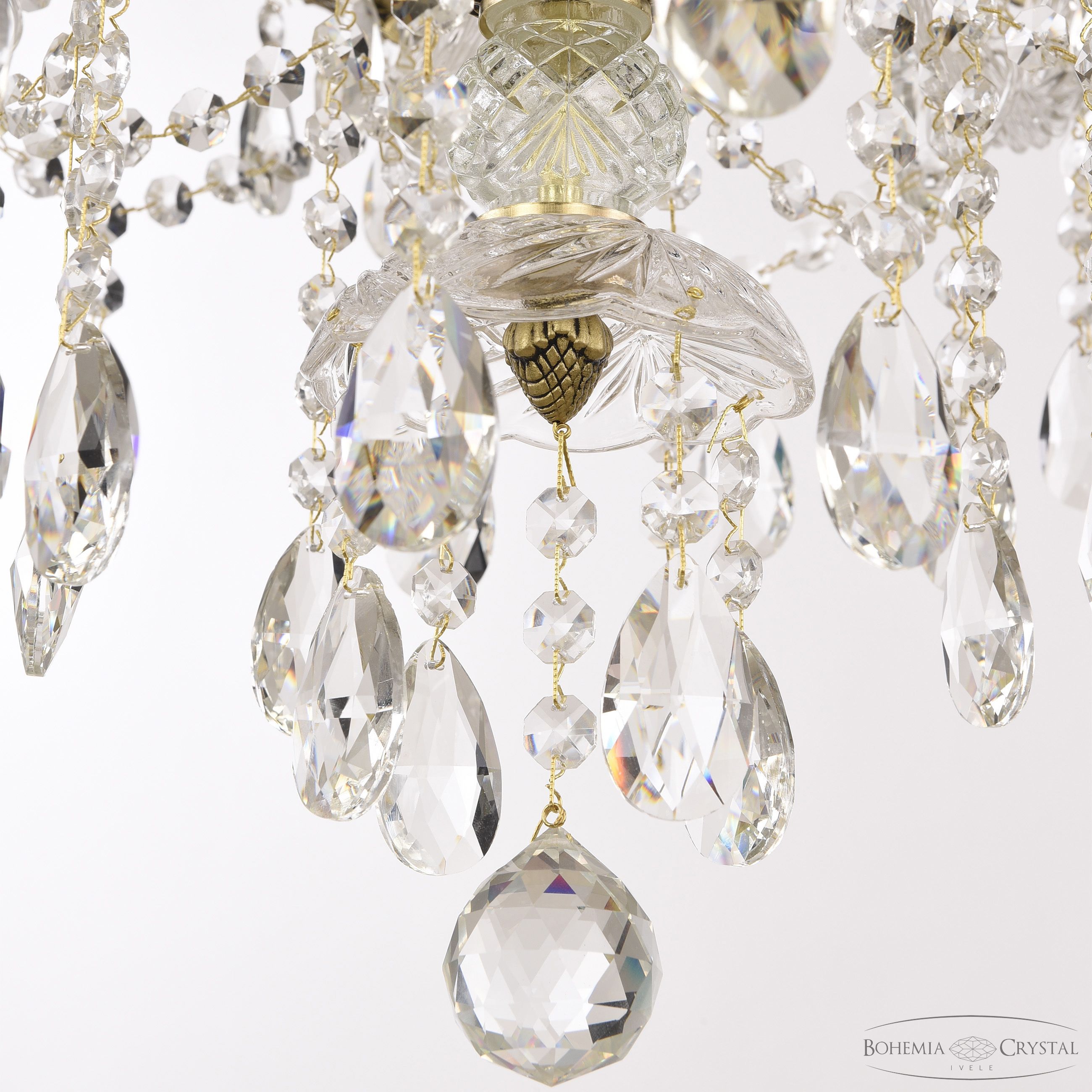 подвесная люстра bohemia ivele crystal al16315/8/200 agb