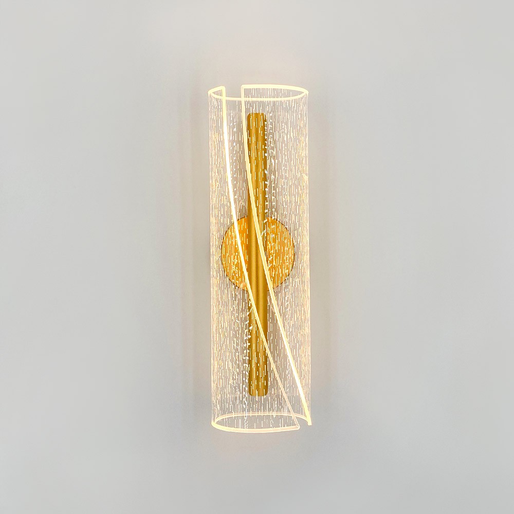 настенный светильник led4u l6288-01 gd