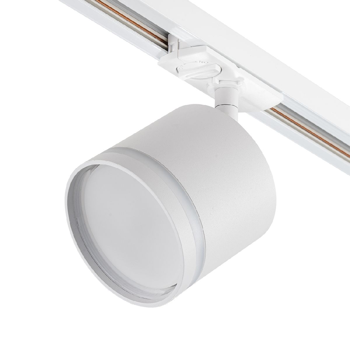 трековый однофазный светильник escada 20009tra/02 swh