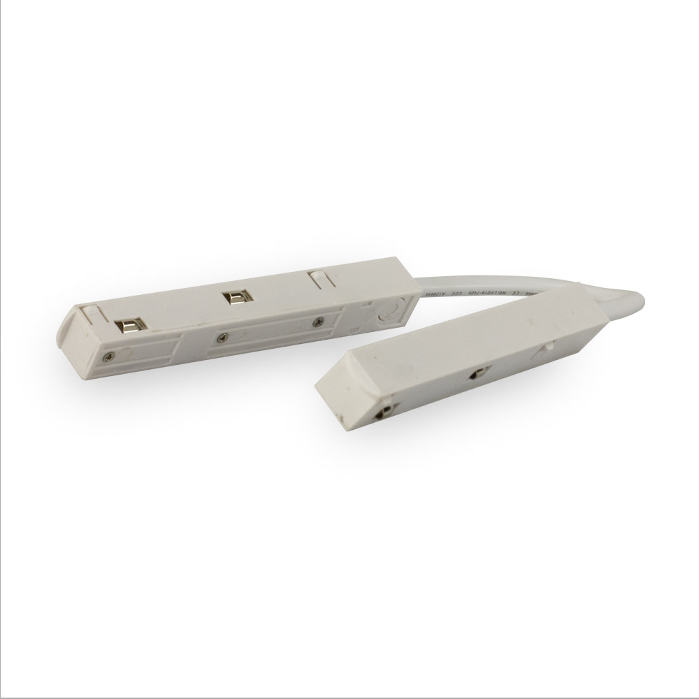 угловой коннектор питания am group magnet am404 ll20 wh