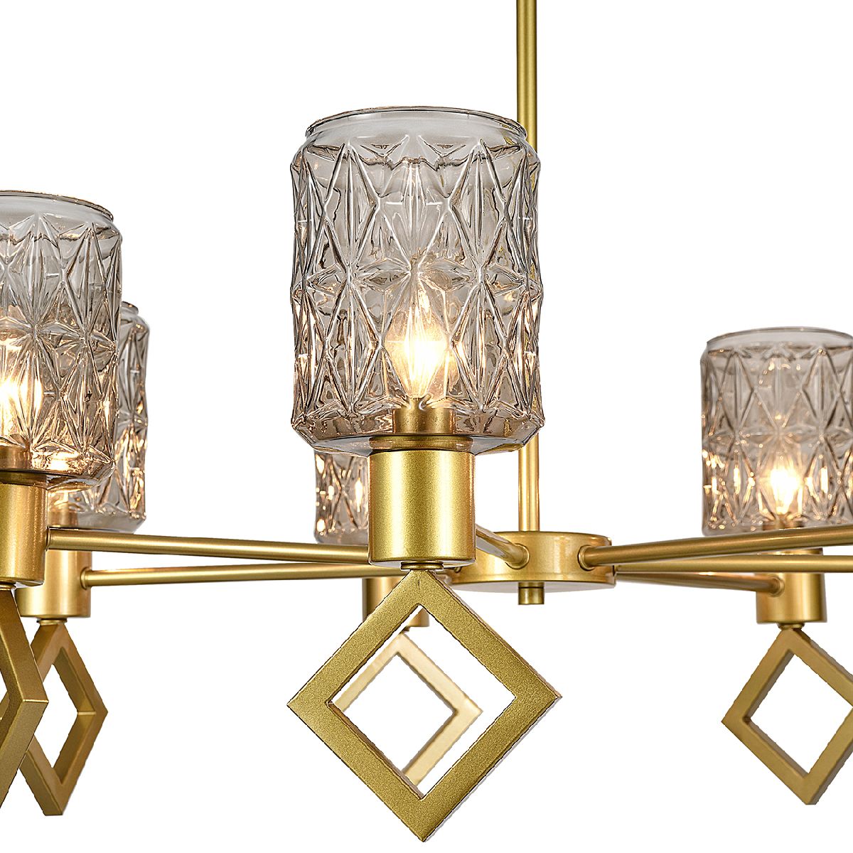 люстра на штанге indigo preda 13025/7r gold v000470