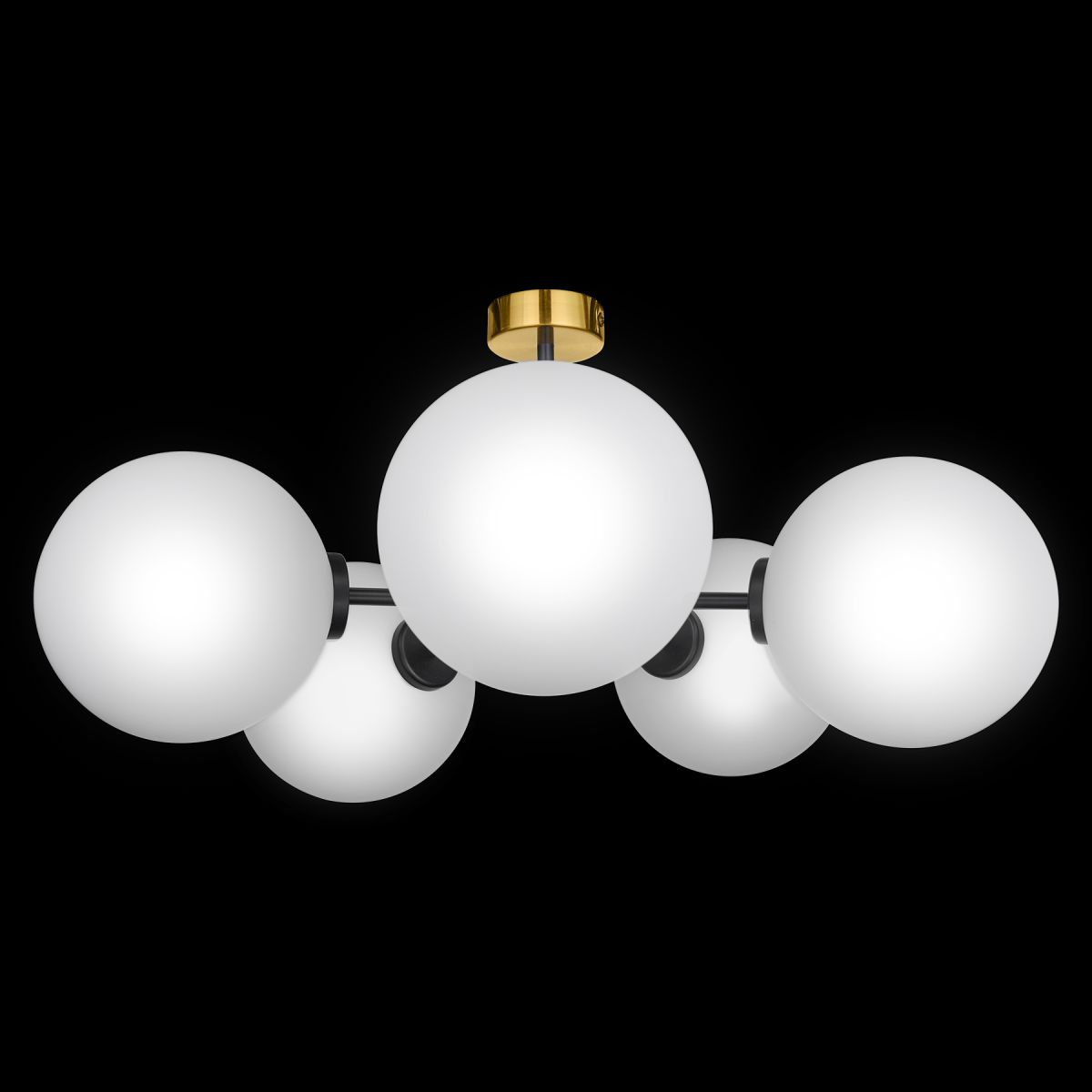 люстра на штанге 33 идеи chn800s.05.17bl.pa-s32wh