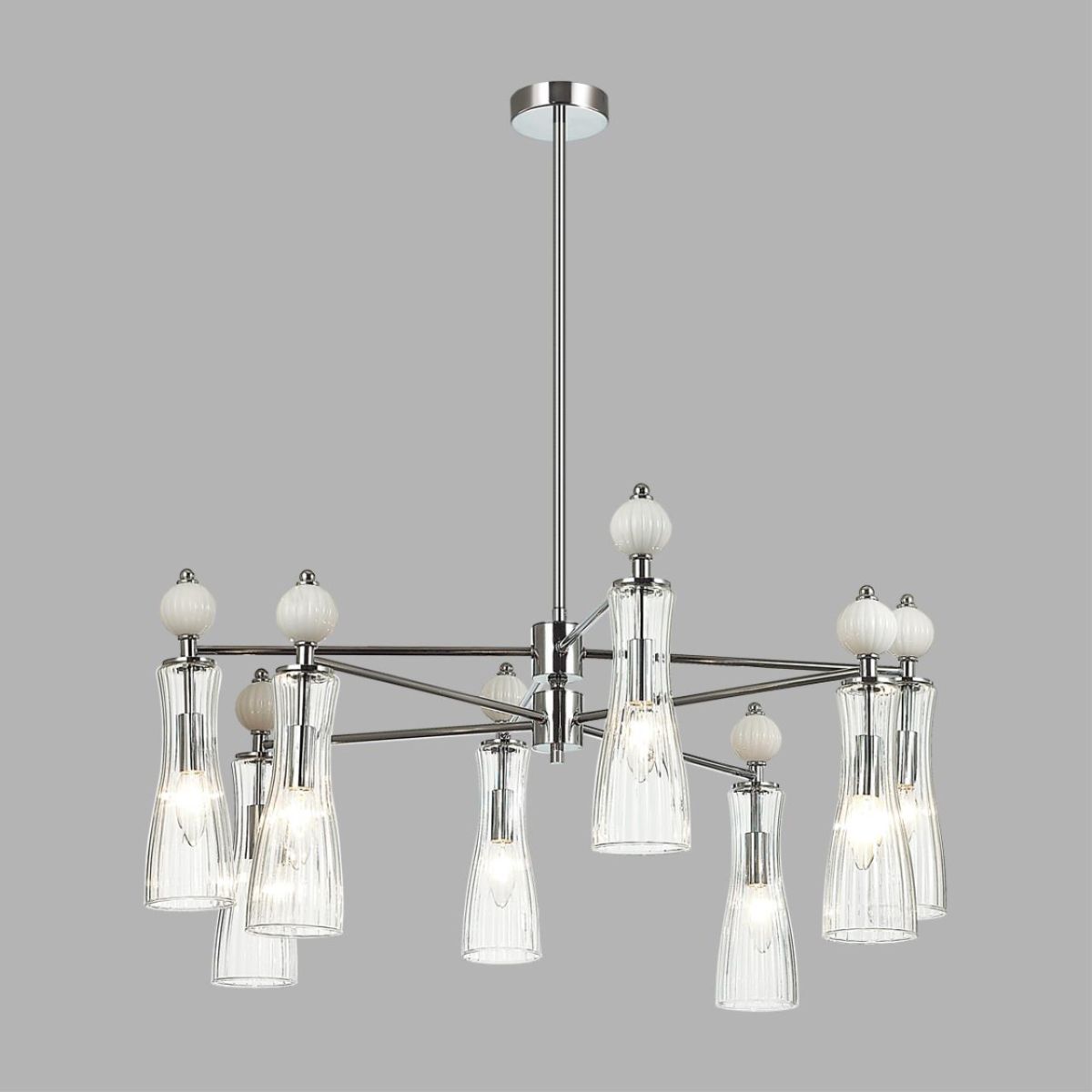 люстра на штанге lumion neoclassi emily 8268/8
