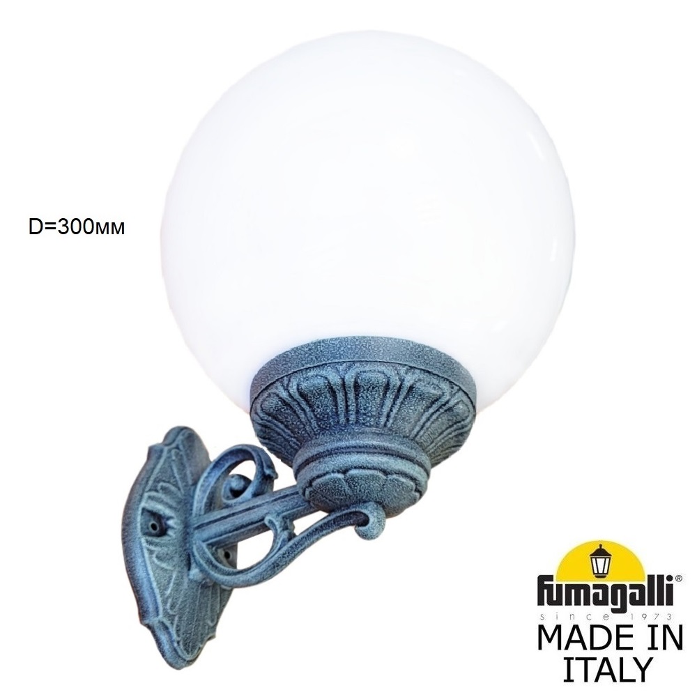 уличный настенный светильник fumagalli bisso/g300 g30.131.000.vye27