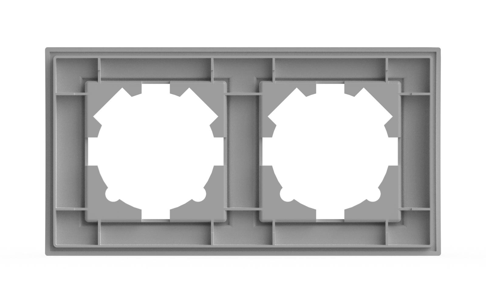 рамка двухместная elbi zena 500-015600-226