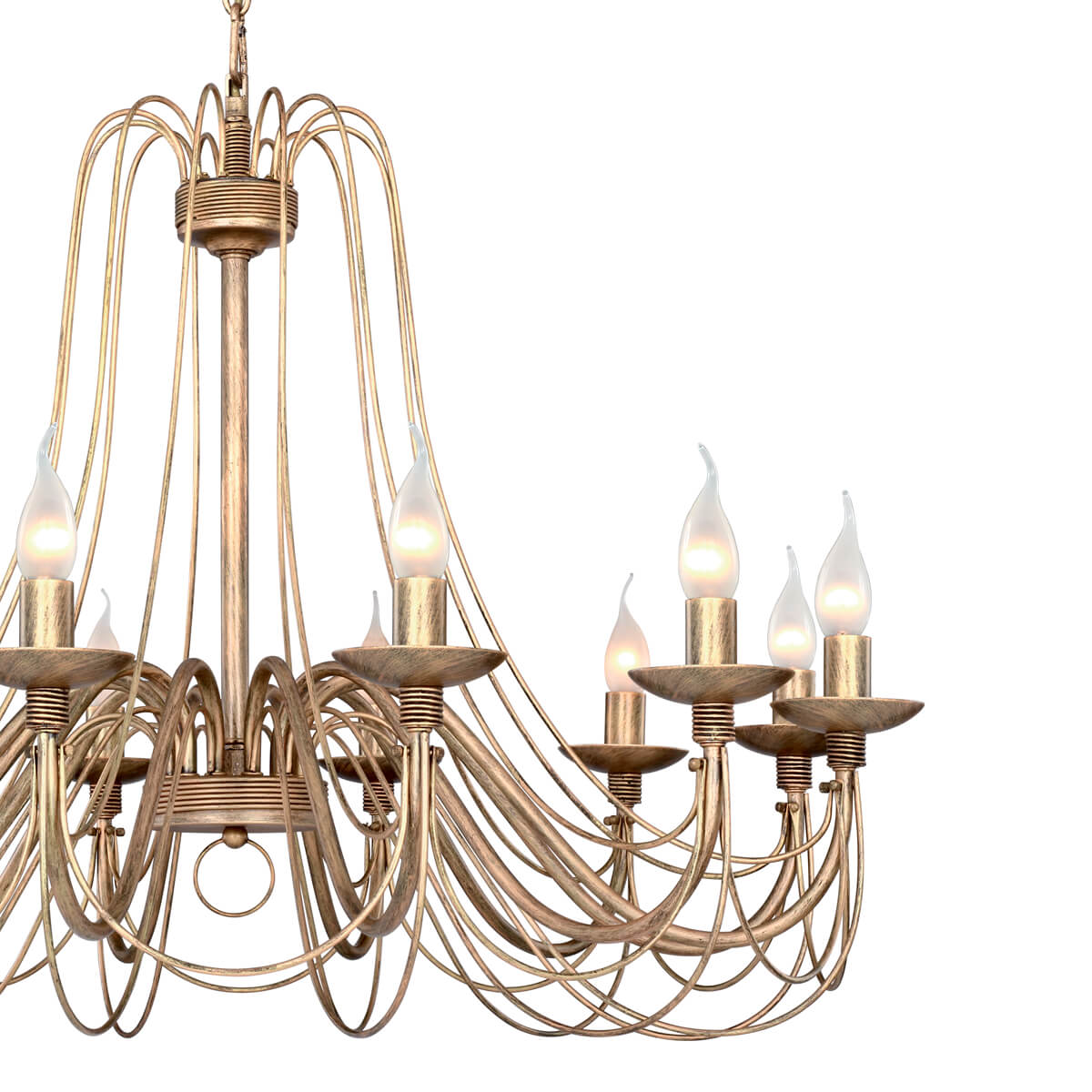 подвесная люстра f-promo chateau 2163-12p