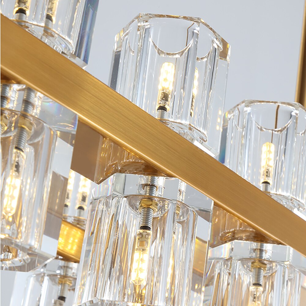 подвесная люстра delight collection arcachon 8530p/d610 gold