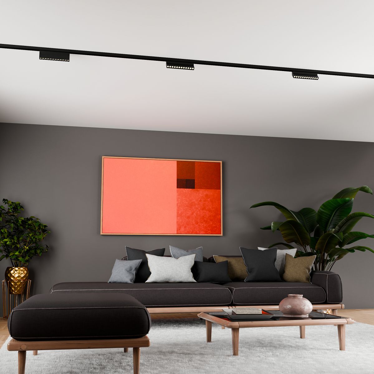 трековый магнитный светильник lightera startrek 220 le174trl-12b3k