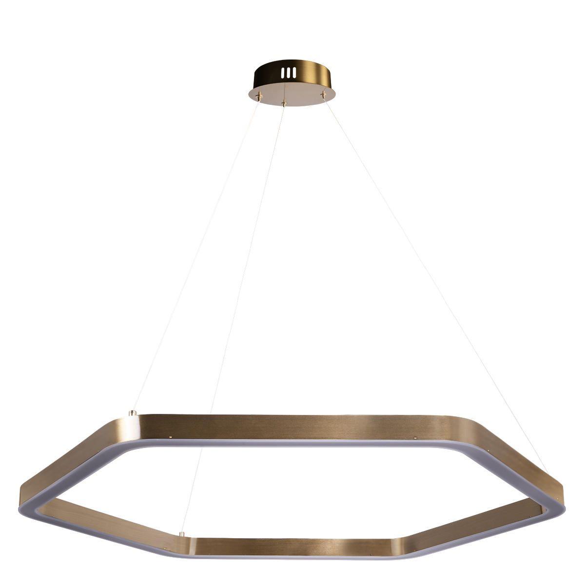 подвесной светодиодный светильник loft it titanium 10243l gold