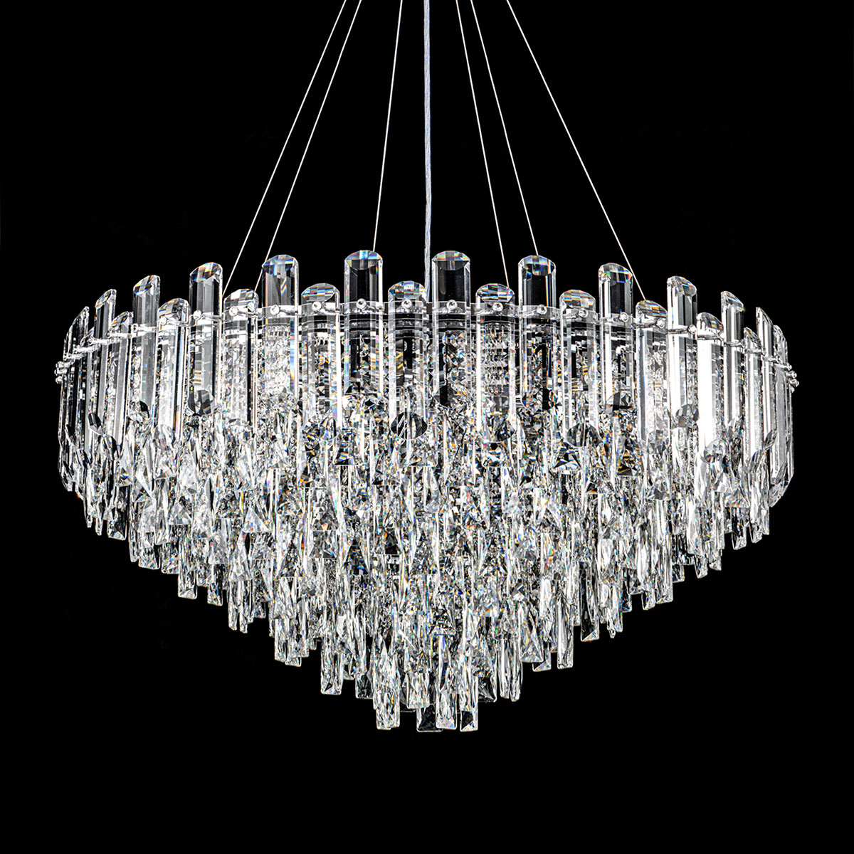 подвесная люстра modelux ml.7088.800 cr