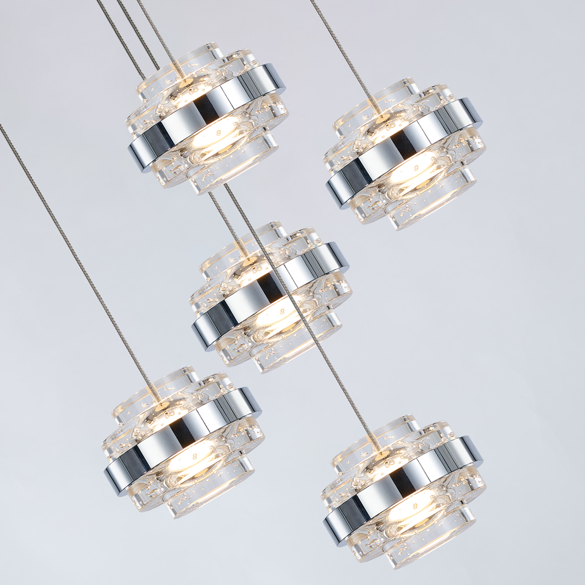 подвесной светильник delight collection md22030002 md22030002-5a chrome/clear
