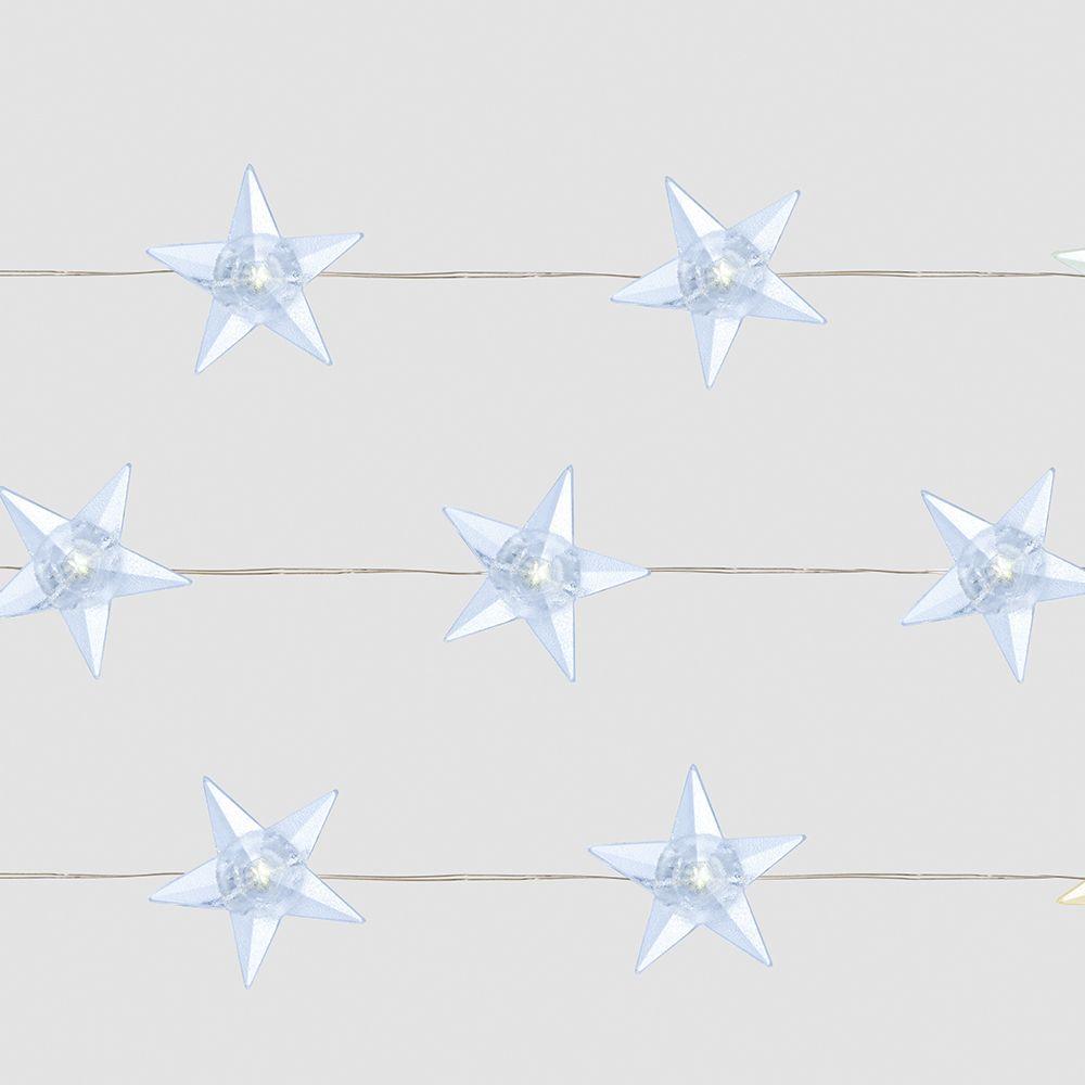 светодиодная гирлянда feron звездочки usb белый без мерцания cl571 41645