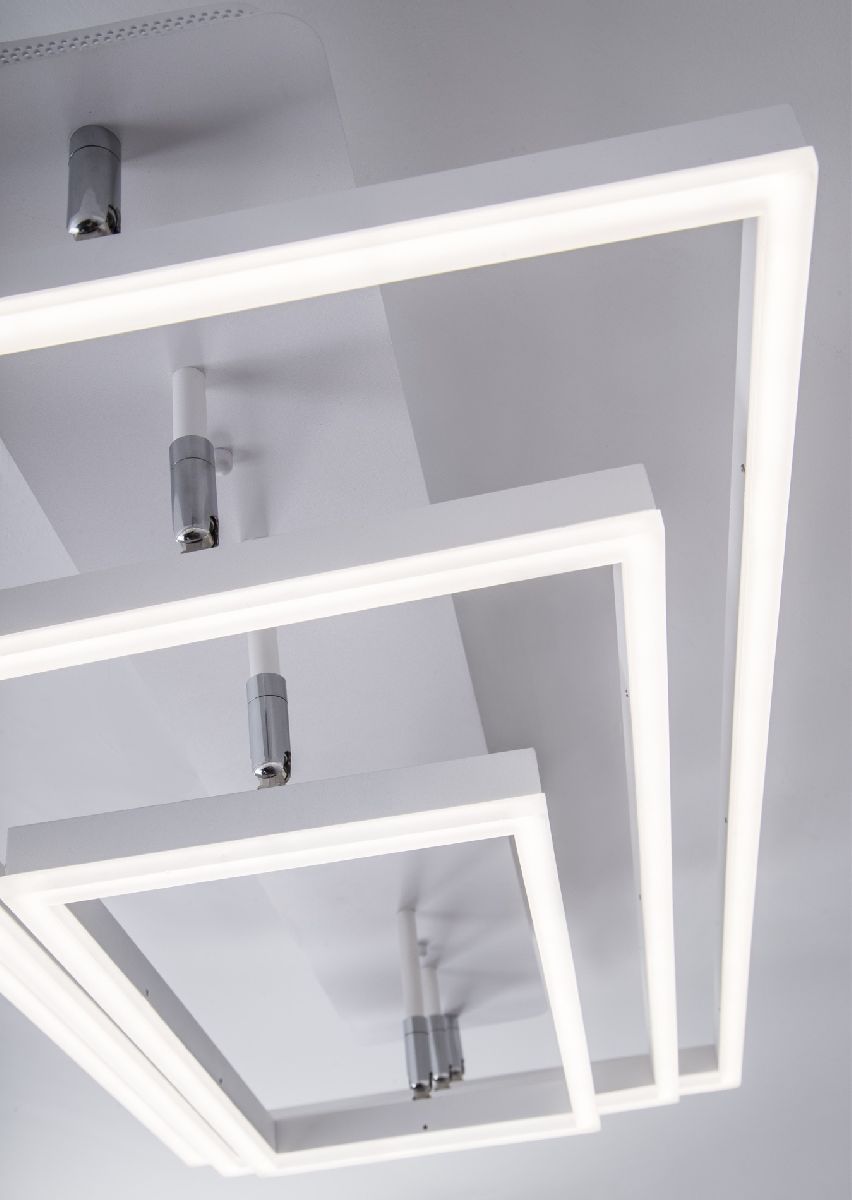 потолочная люстра led4u l11001-3cl wh