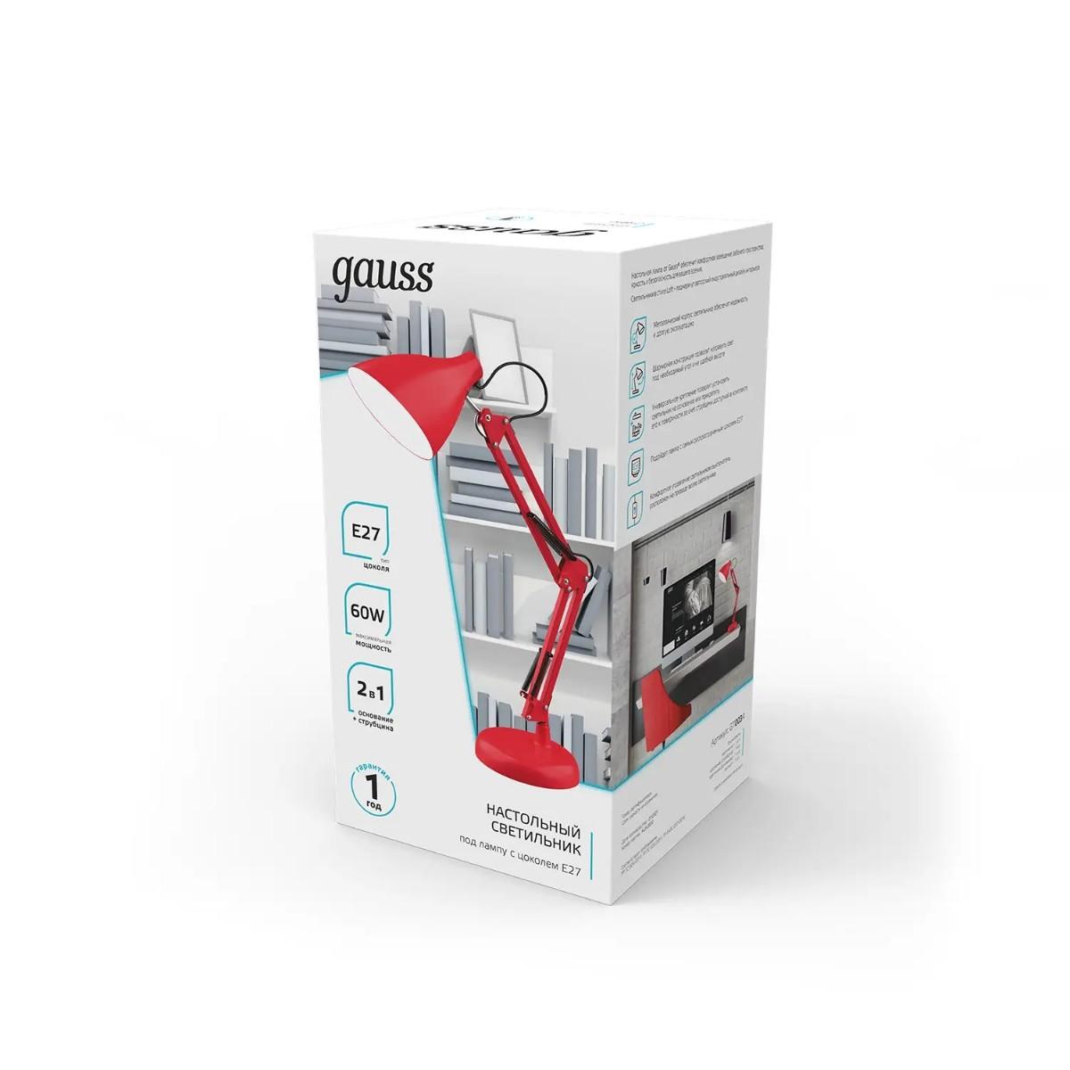 настольная лампа gauss gt0034